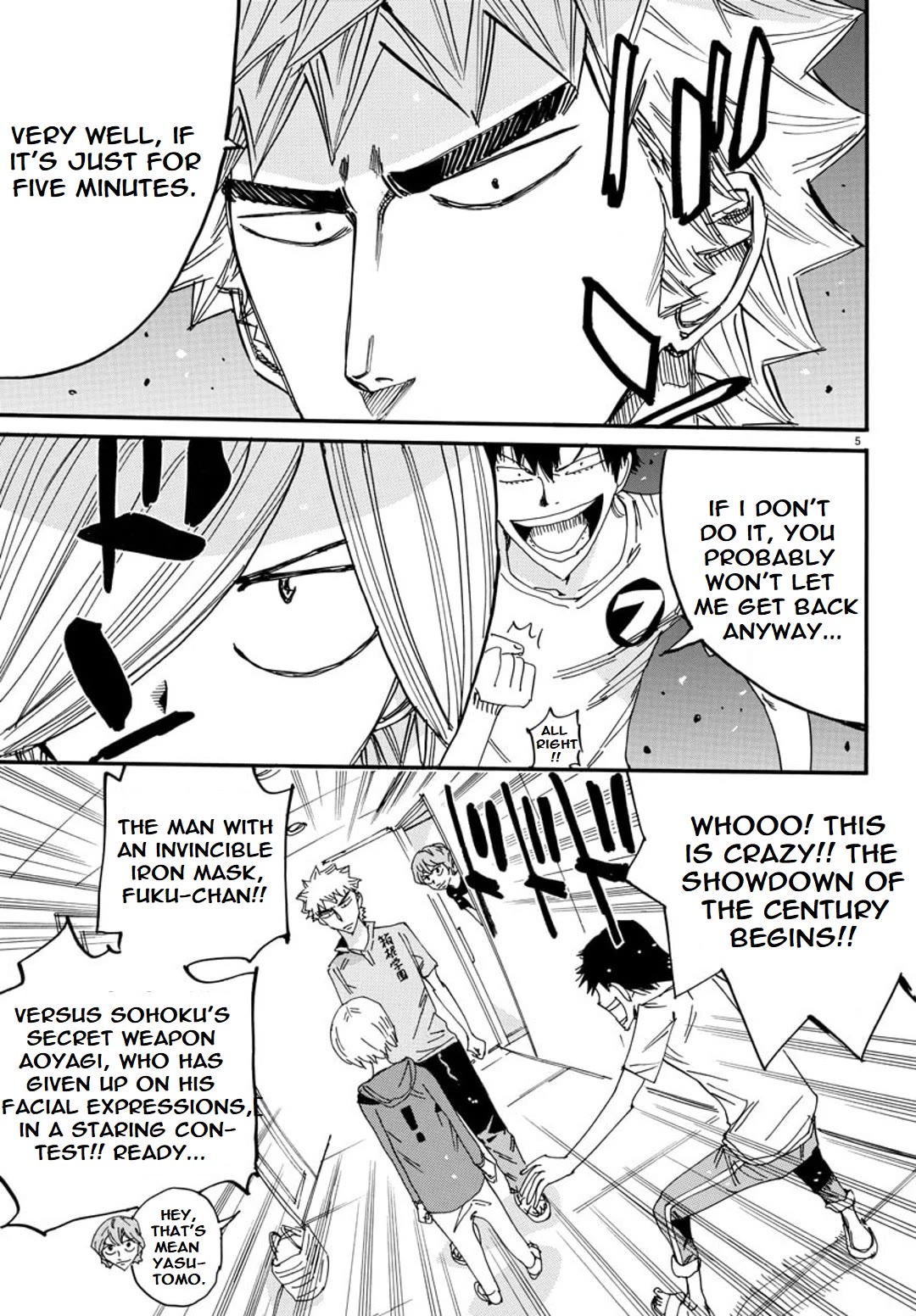 Yowamushi Pedal - Spare Bike Chapter 111 page 5 - Chapter 111: Yonan Special One-Shot