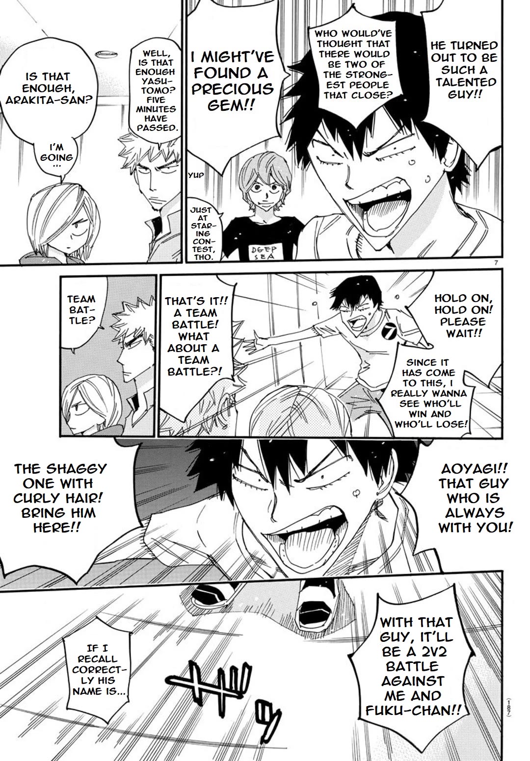 Yowamushi Pedal - Spare Bike Chapter 111 page 7 - Chapter 111: Yonan Special One-Shot