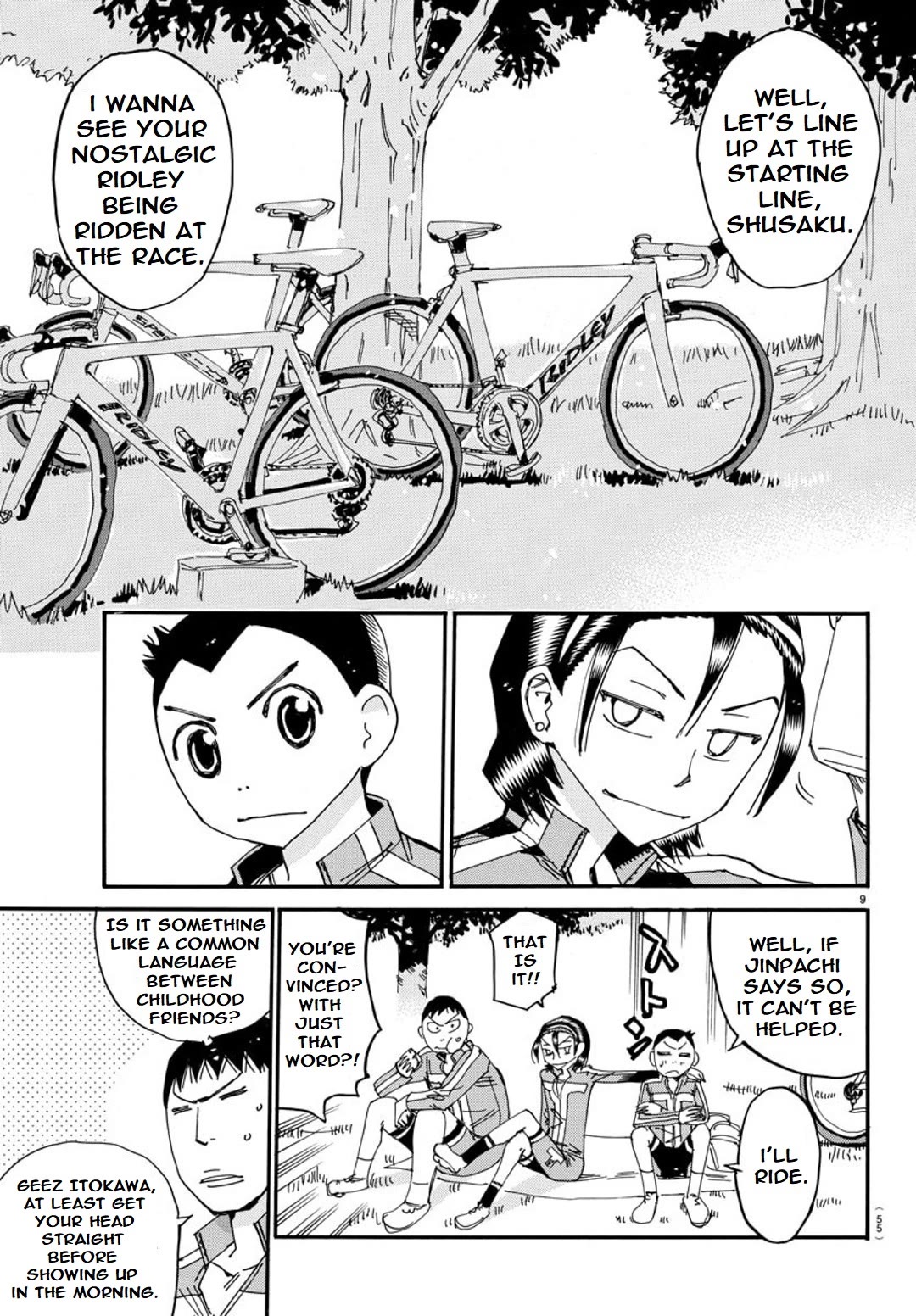 Yowamushi Pedal - Spare Bike Chapter 112 page 11 - Chapter 112: Mount Tsukuba 1 "First Battle"