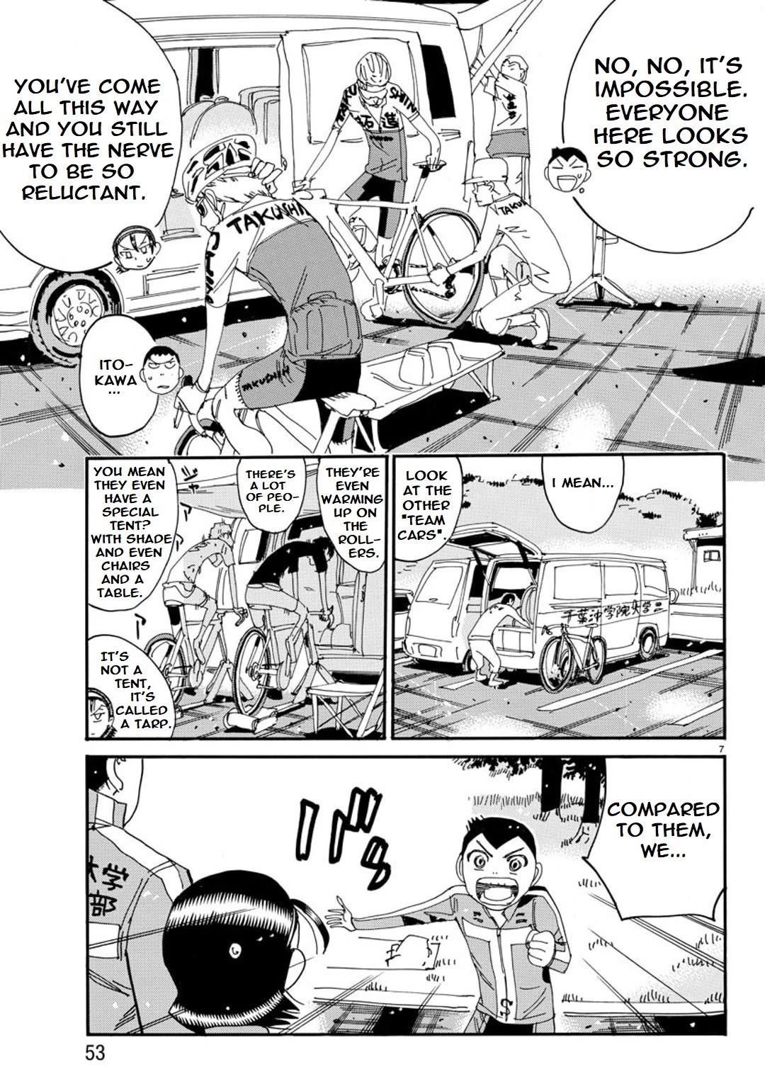 Yowamushi Pedal - Spare Bike Chapter 112 page 9 - Chapter 112: Mount Tsukuba 1 "First Battle"