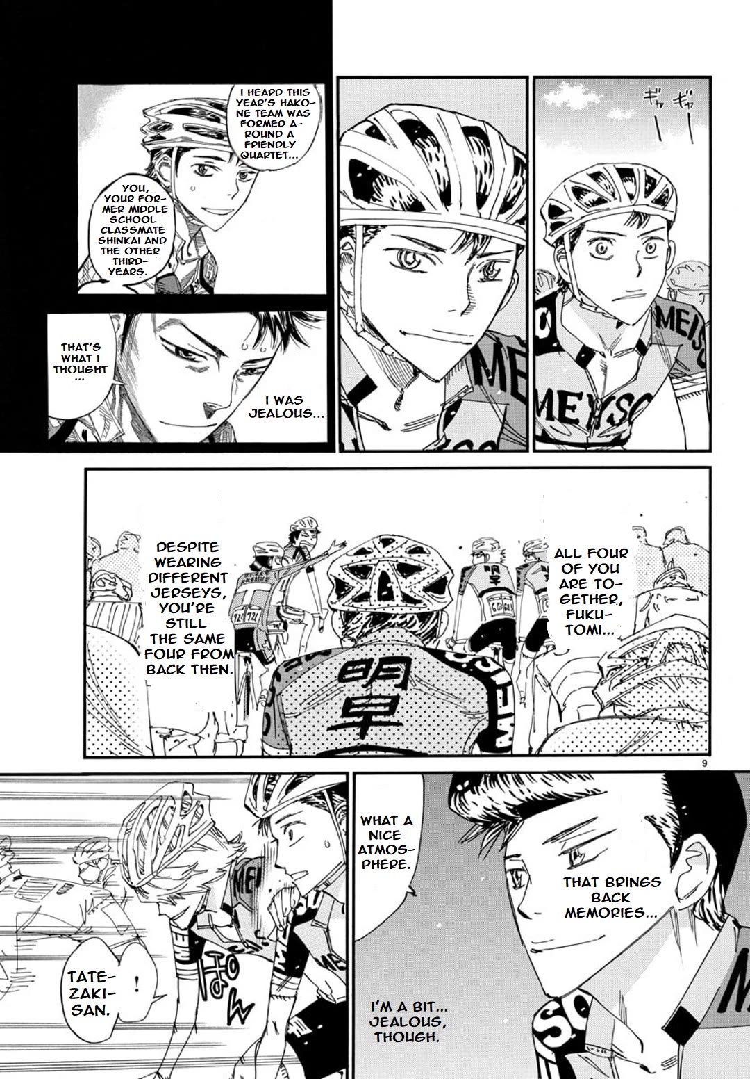 Yowamushi Pedal - Spare Bike Chapter 113 page 10 - Chapter 113: Mount Tsukuba 2 "Four People"