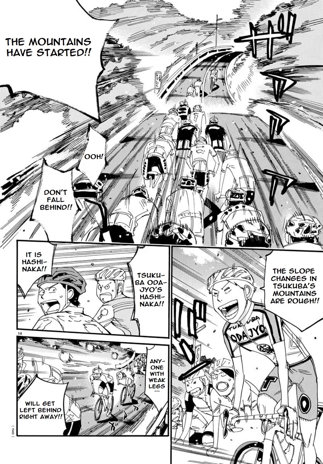 Yowamushi Pedal - Spare Bike Chapter 113 page 15 - Chapter 113: Mount Tsukuba 2 "Four People"