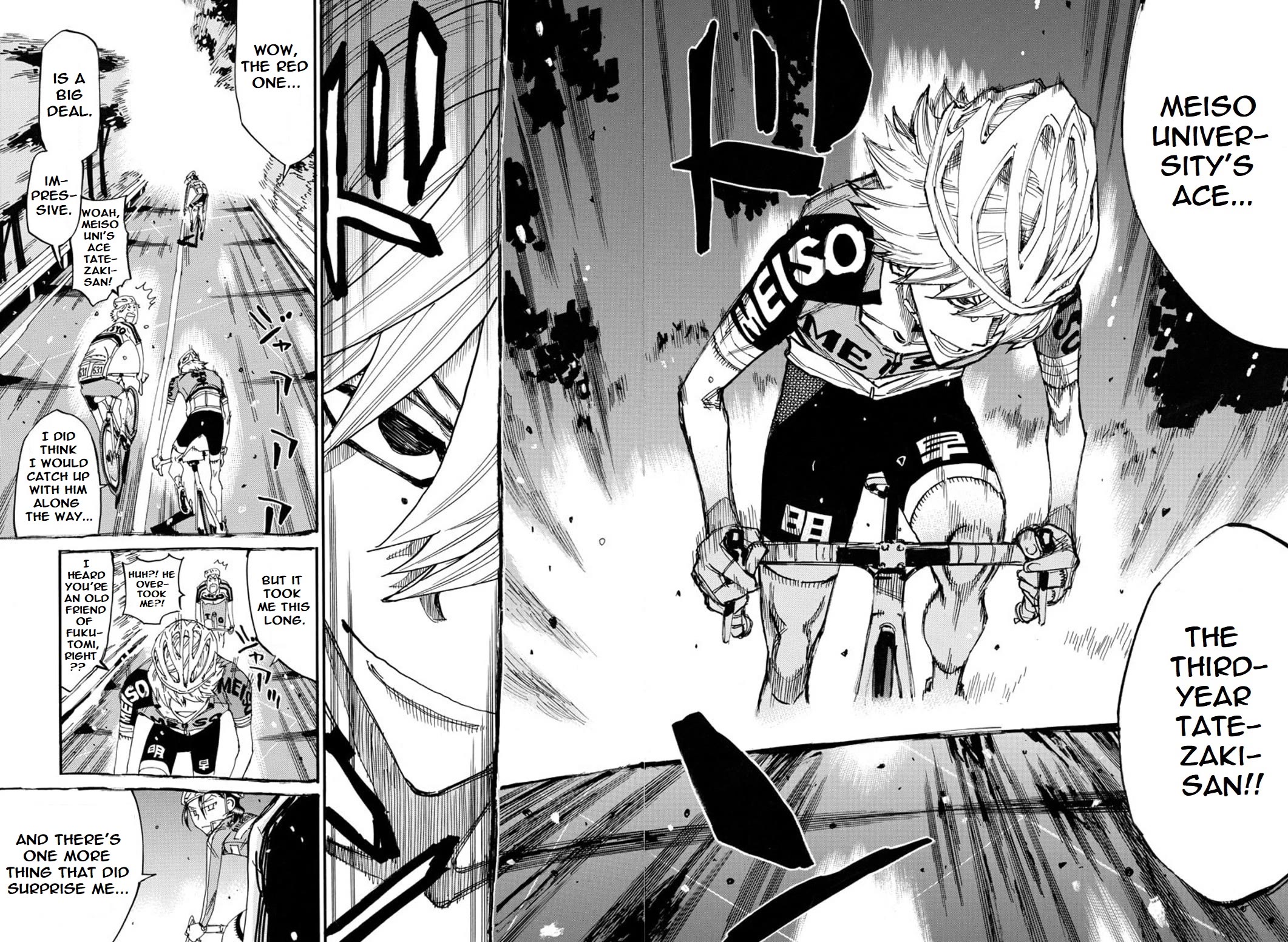 Yowamushi Pedal - Spare Bike Chapter 114 page 14 - Chapter 114: Mount Tsukuba 3 "Red Jersey"