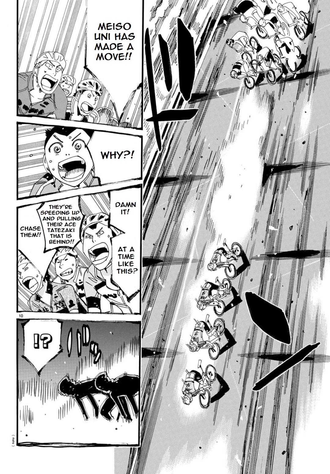 Yowamushi Pedal - Spare Bike Chapter 116 page 10 - Chapter 116: Mount Tsukuba 5 "Not the Ace"