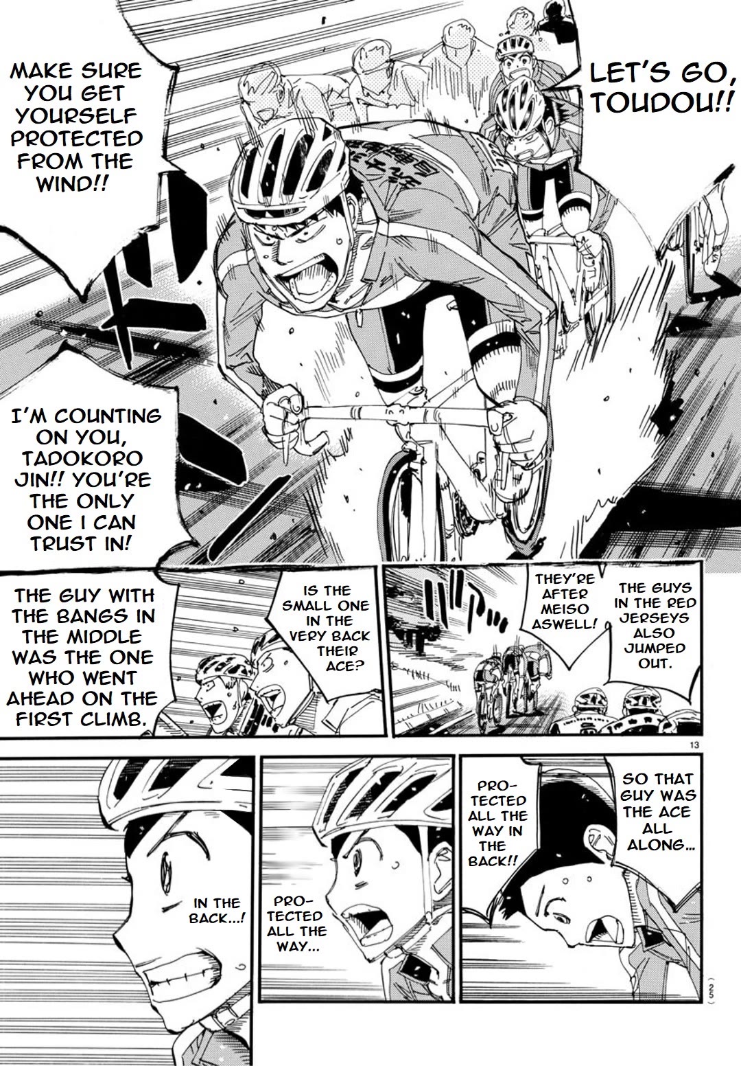 Yowamushi Pedal - Spare Bike Chapter 116 page 13 - Chapter 116: Mount Tsukuba 5 "Not the Ace"