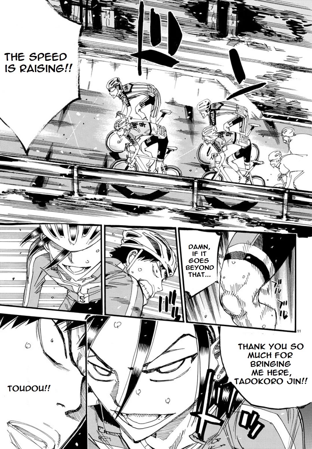 Yowamushi Pedal - Spare Bike Chapter 117 page 11 - Chapter 117: Mount Tsukuba 6 "Outnumbered"