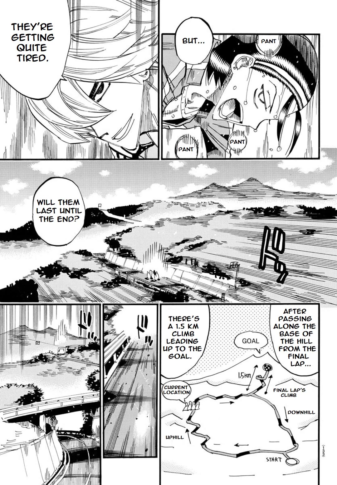 Yowamushi Pedal - Spare Bike Chapter 117 page 14 - Chapter 117: Mount Tsukuba 6 "Outnumbered"