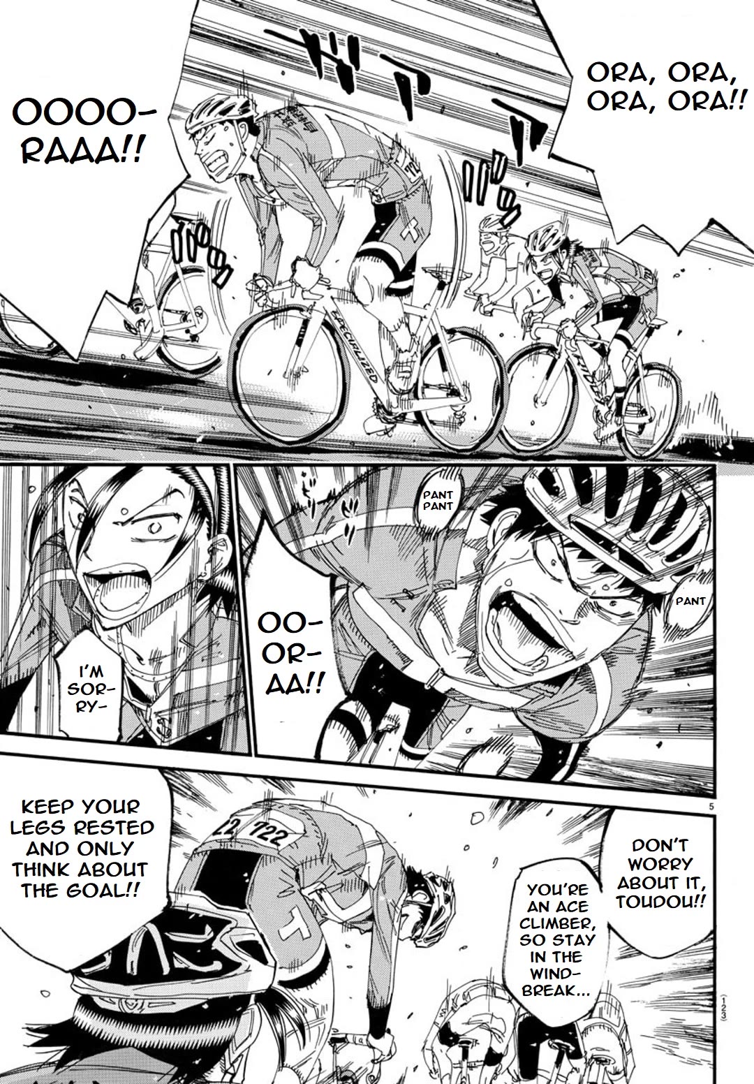 Yowamushi Pedal - Spare Bike Chapter 117 page 5 - Chapter 117: Mount Tsukuba 6 "Outnumbered"