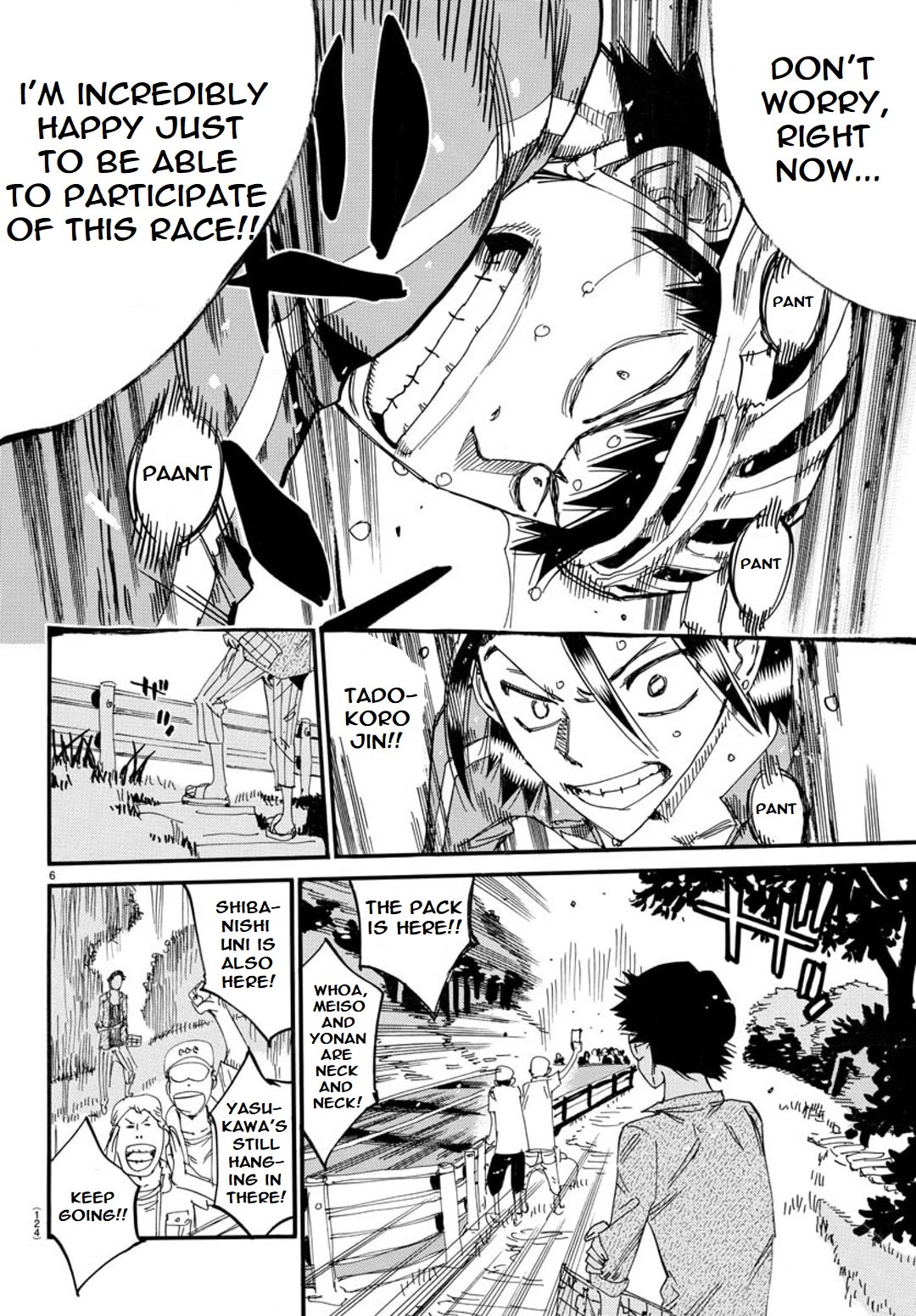 Yowamushi Pedal - Spare Bike Chapter 117 page 6 - Chapter 117: Mount Tsukuba 6 "Outnumbered"