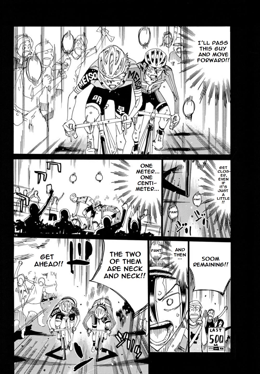 Yowamushi Pedal - Spare Bike Chapter 118 page 14 - Chapter 118: Mount Tsukuba 7 "Conclusion"