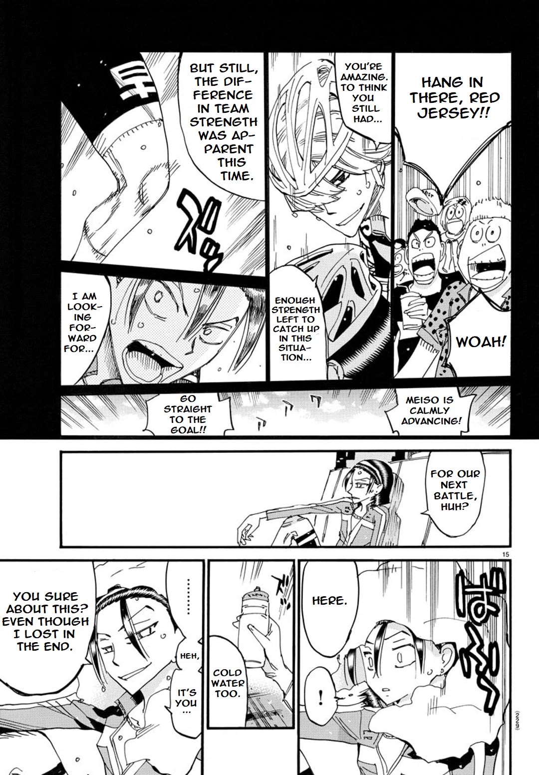Yowamushi Pedal - Spare Bike Chapter 118 page 15 - Chapter 118: Mount Tsukuba 7 "Conclusion"