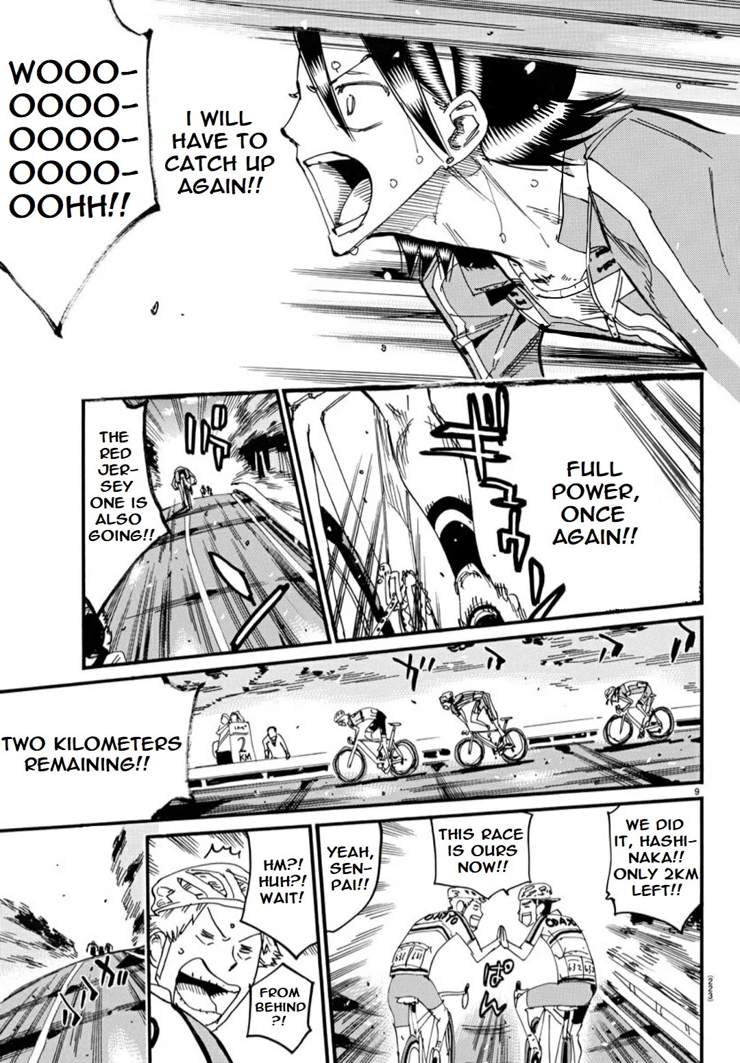 Yowamushi Pedal - Spare Bike Chapter 118 page 9 - Chapter 118: Mount Tsukuba 7 "Conclusion"