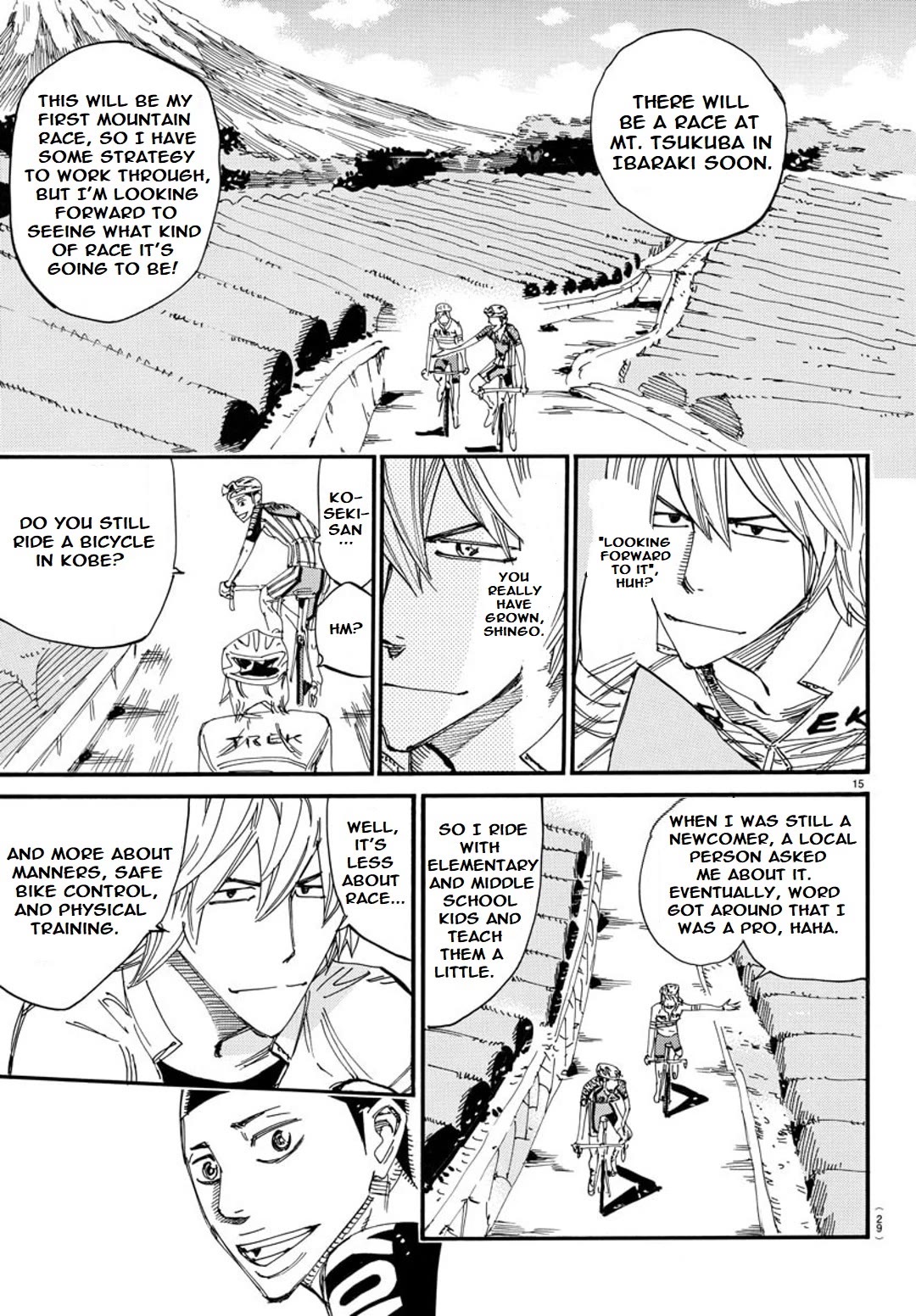 Yowamushi Pedal - Spare Bike Chapter 119 page 17 - Chapter 119: Koseki Shou 1 "Reunion"