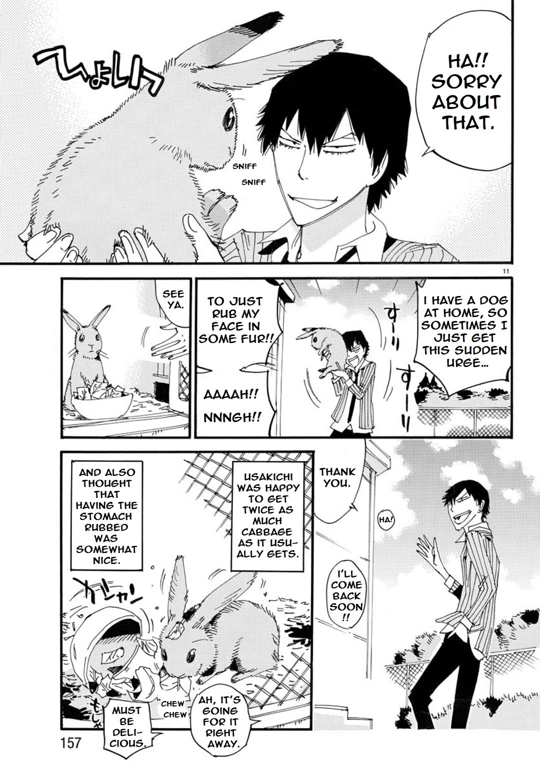 Yowamushi Pedal - Spare Bike Chapter 120 page 11 - Chapter 120: Usakichi 2 "Sniffing"