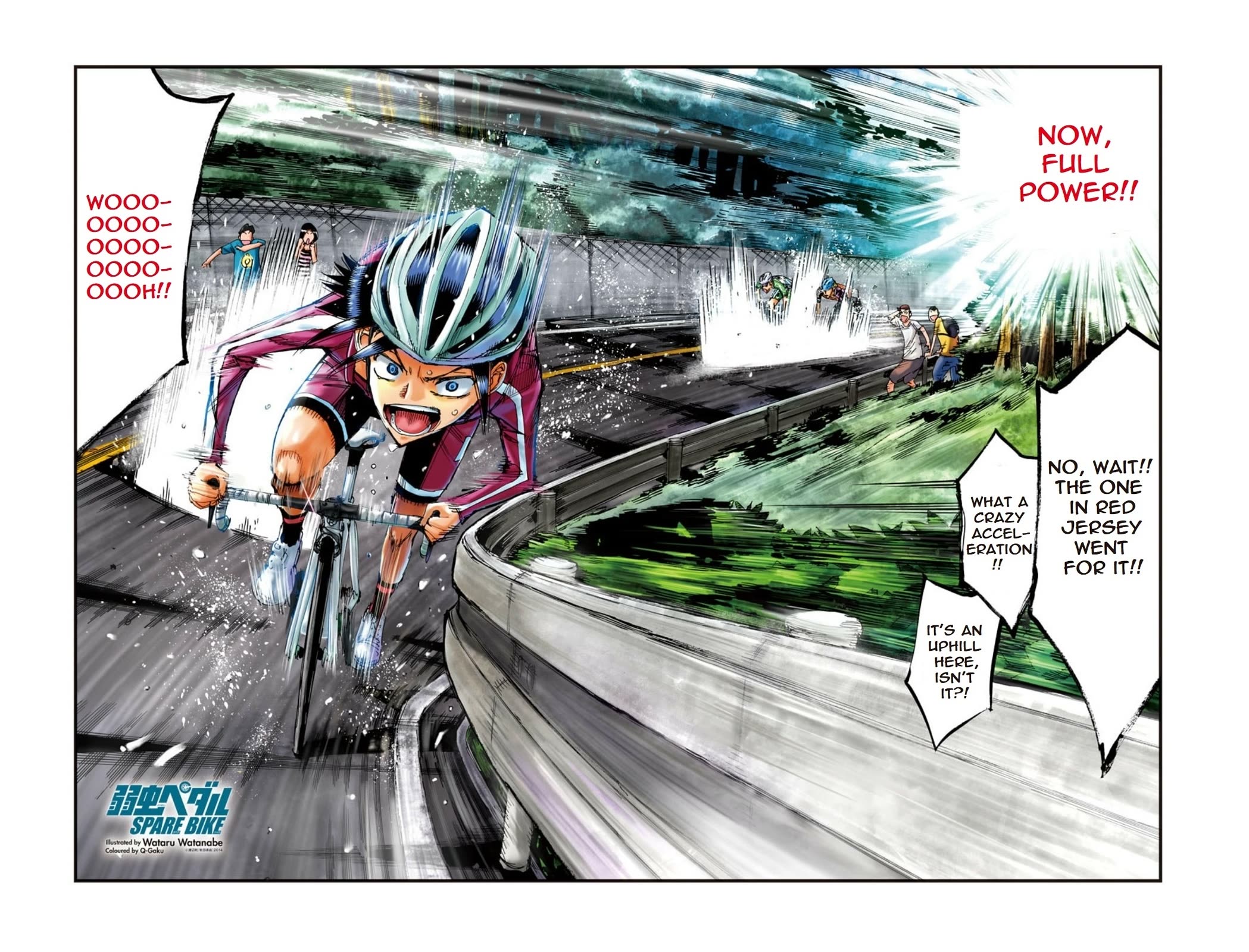 Yowamushi Pedal - Spare Bike Chapter 120 page 14 - Chapter 120: Usakichi 2 "Sniffing"