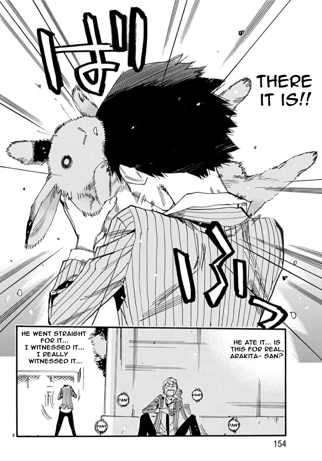 Yowamushi Pedal - Spare Bike Chapter 120 page 8 - Chapter 120: Usakichi 2 "Sniffing"