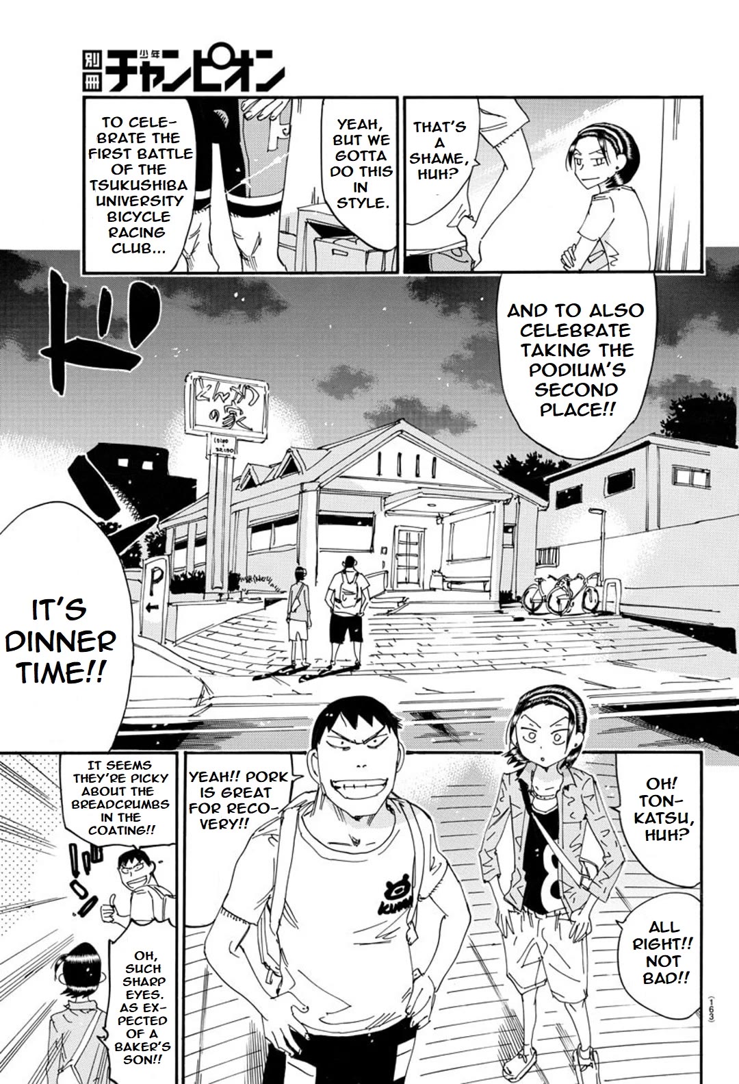 Yowamushi Pedal - Spare Bike Chapter 121 page 10 - Chapter 121: Eating House 1 "Way Back"