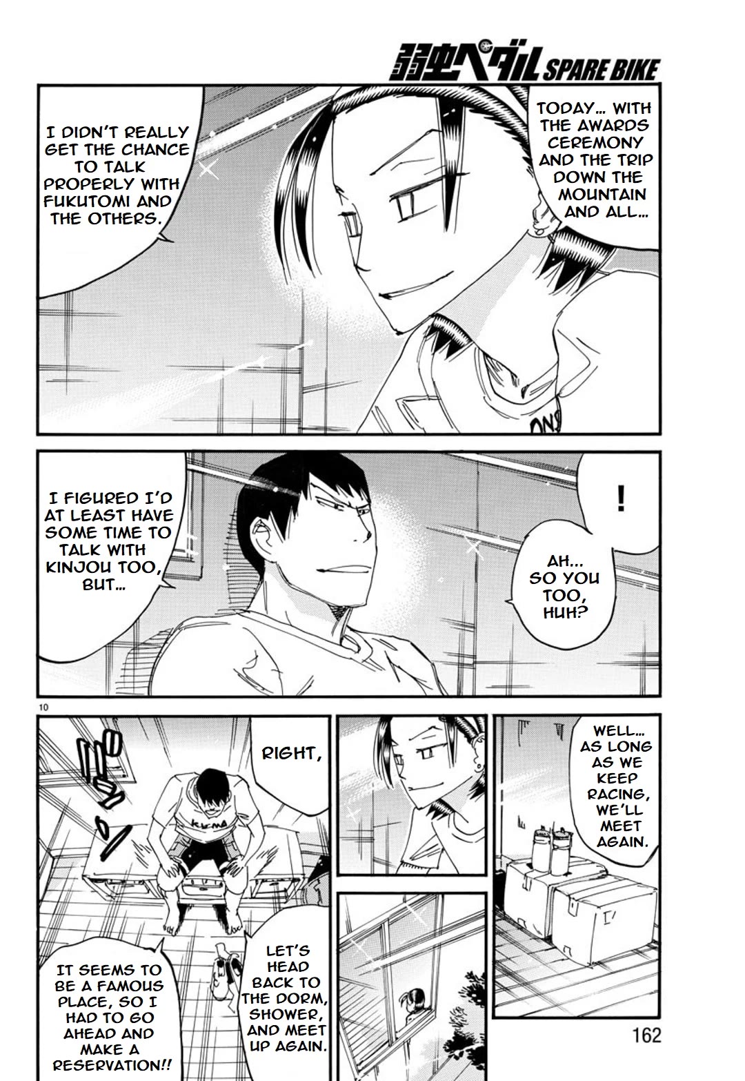 Yowamushi Pedal - Spare Bike Chapter 121 page 9 - Chapter 121: Eating House 1 "Way Back"
