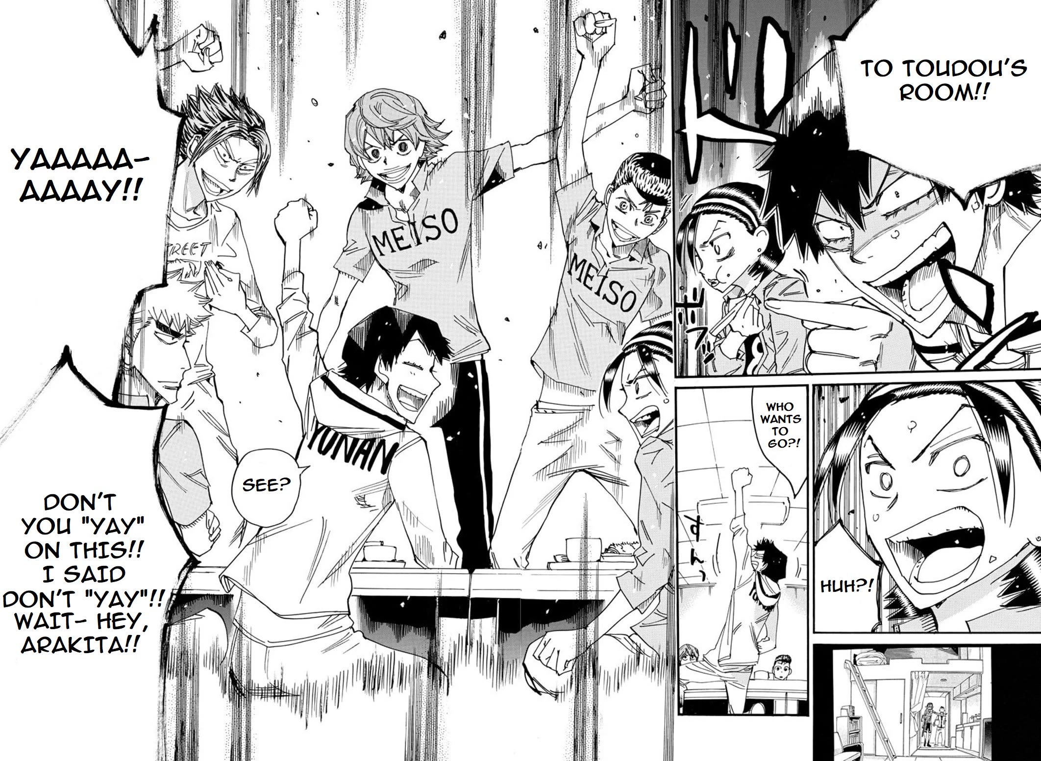 Yowamushi Pedal - Spare Bike Chapter 123 page 15 - Chapter 123: Eating House 3 "Feast"