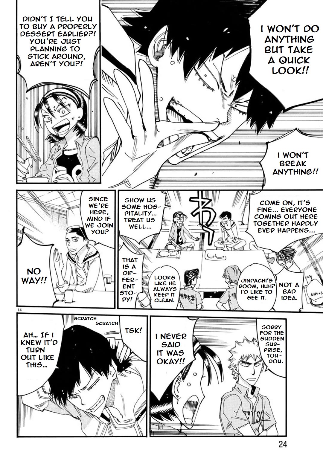 Yowamushi Pedal - Spare Bike Chapter 123 page 16 - Chapter 123: Eating House 3 "Feast"