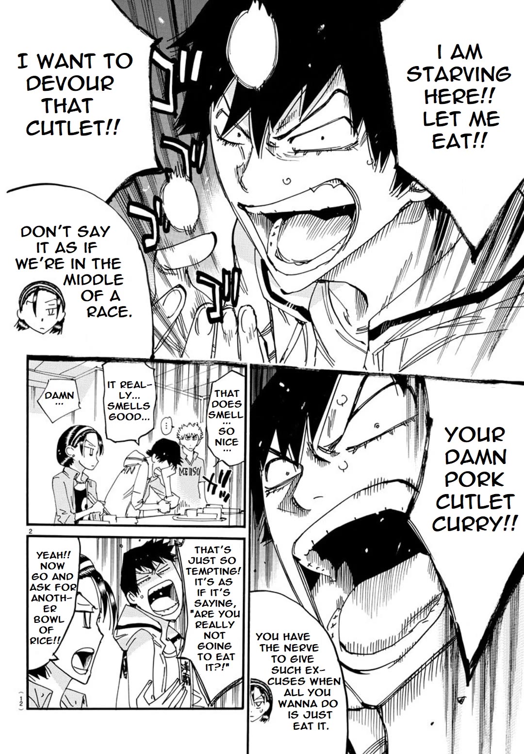 Yowamushi Pedal - Spare Bike Chapter 123 page 5 - Chapter 123: Eating House 3 "Feast"