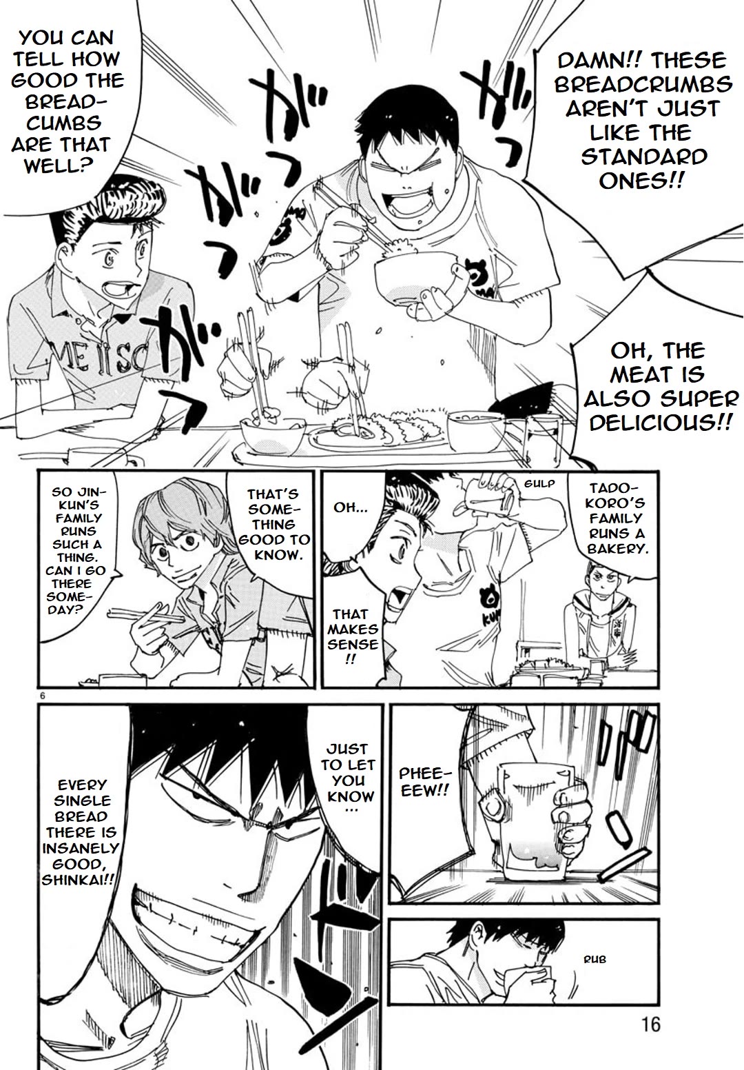 Yowamushi Pedal - Spare Bike Chapter 123 page 9 - Chapter 123: Eating House 3 "Feast"