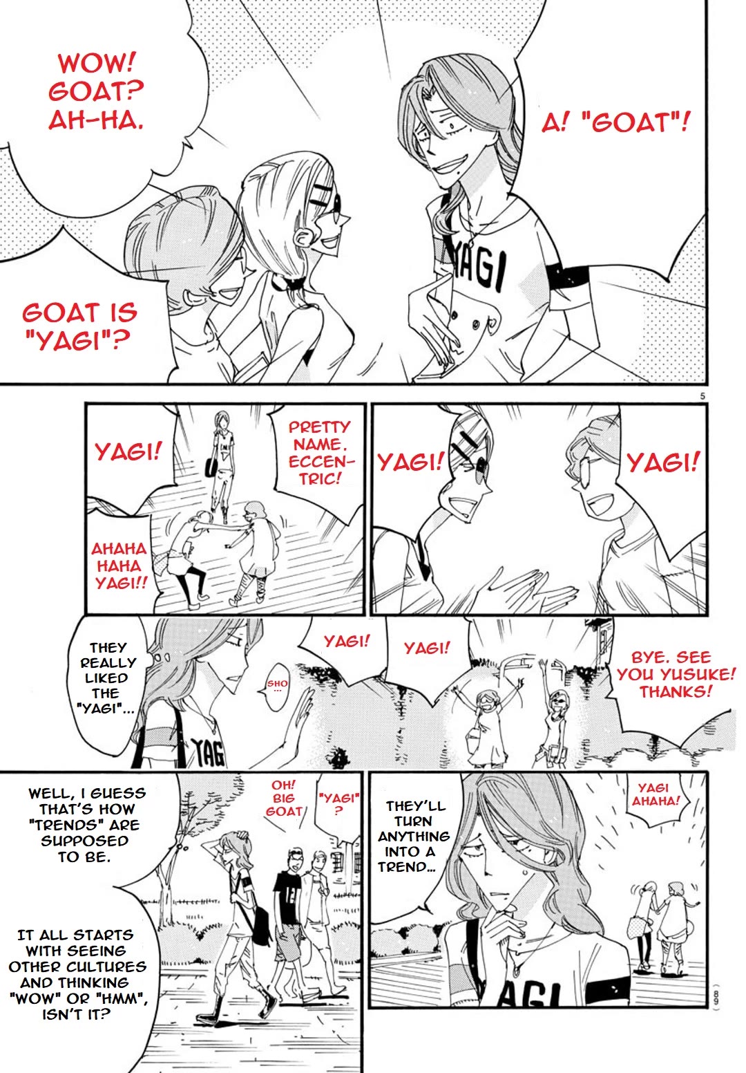 Yowamushi Pedal - Spare Bike Chapter 124 page 5 - Chapter 124: Makishima Yusuke 10 "MAIL"