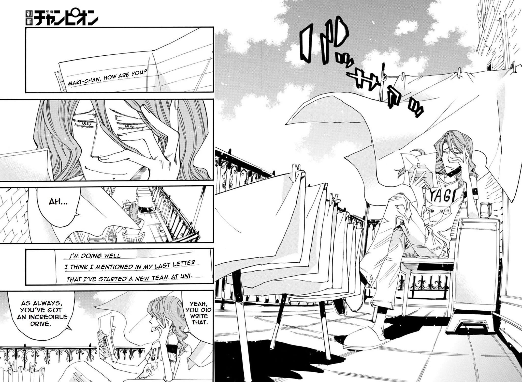 Yowamushi Pedal - Spare Bike Chapter 124 page 8 - Chapter 124: Makishima Yusuke 10 "MAIL"