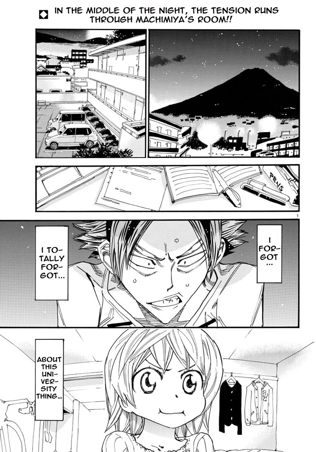 Yowamushi Pedal - Spare Bike Chapter 125 page 3 - Chapter 125: Wavering Eikichi-kun!