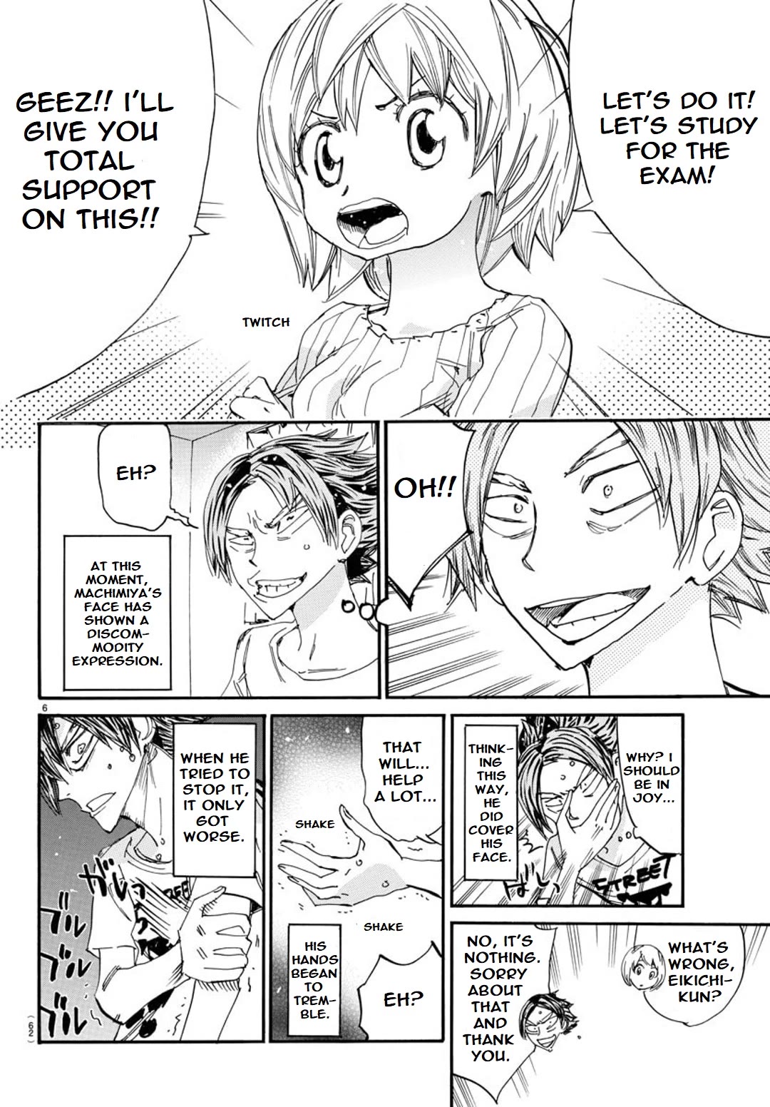 Yowamushi Pedal - Spare Bike Chapter 125 page 7 - Chapter 125: Wavering Eikichi-kun!