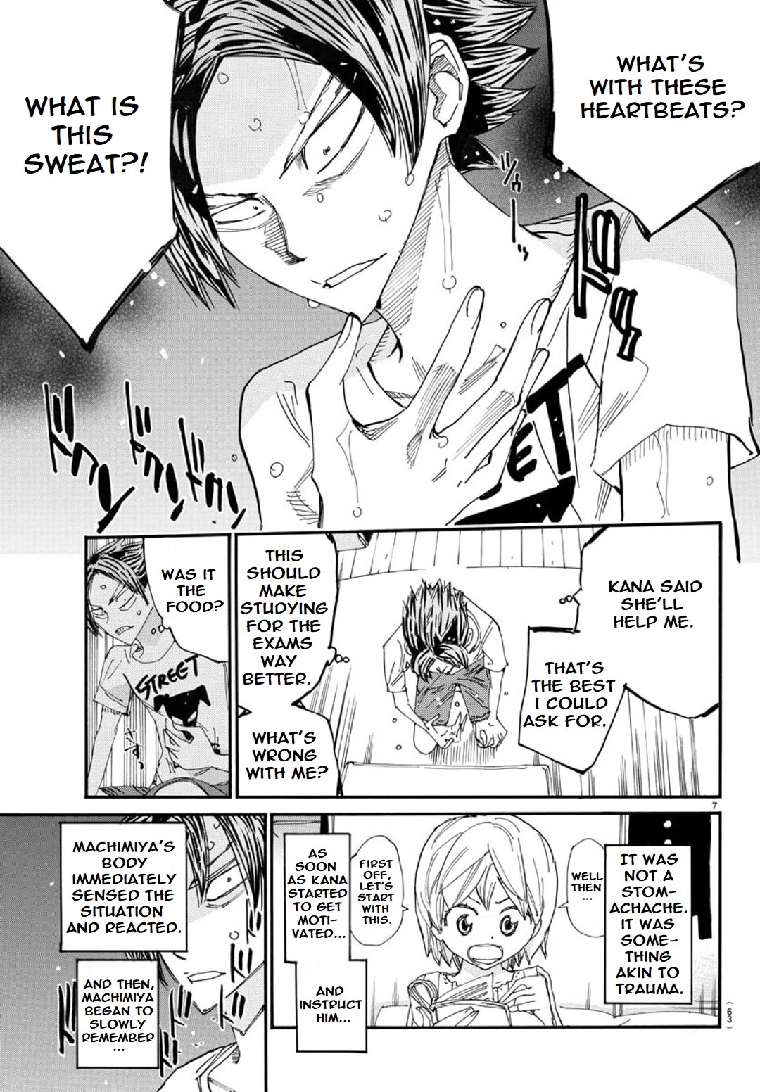 Yowamushi Pedal - Spare Bike Chapter 125 page 8 - Chapter 125: Wavering Eikichi-kun!