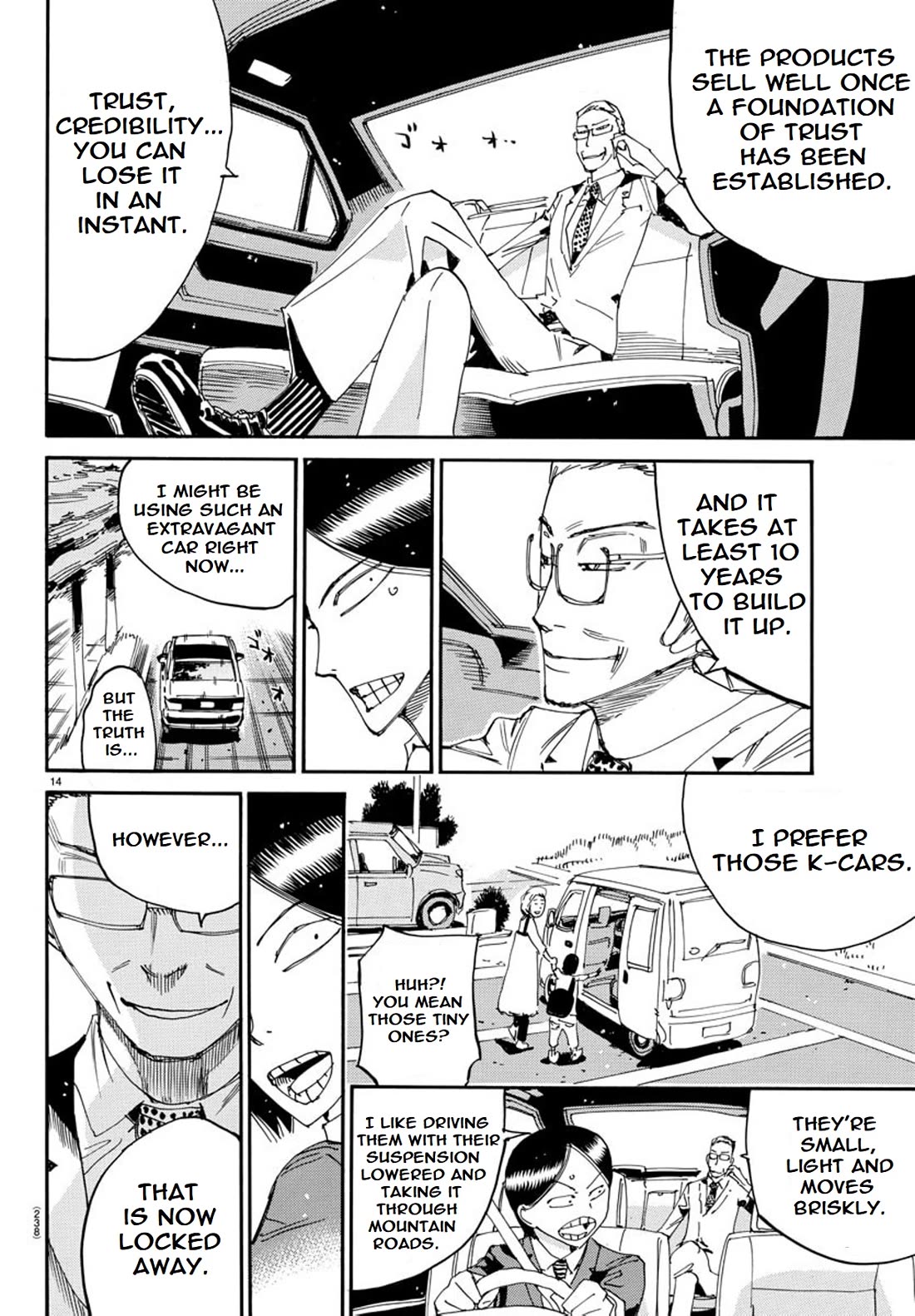 Yowamushi Pedal - Spare Bike Chapter 126 page 14 - Chapter 126: Summer Vacation 1 "The Man of Kure"