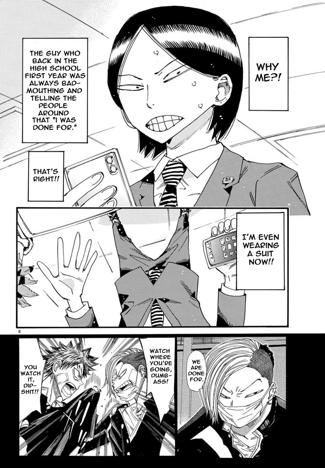 Yowamushi Pedal - Spare Bike Chapter 126 page 8 - Chapter 126: Summer Vacation 1 "The Man of Kure"