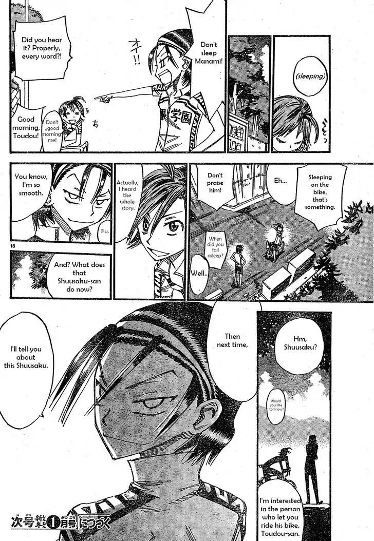 Yowamushi Pedal - Spare Bike Chapter 15 page 18 - Chapter 15