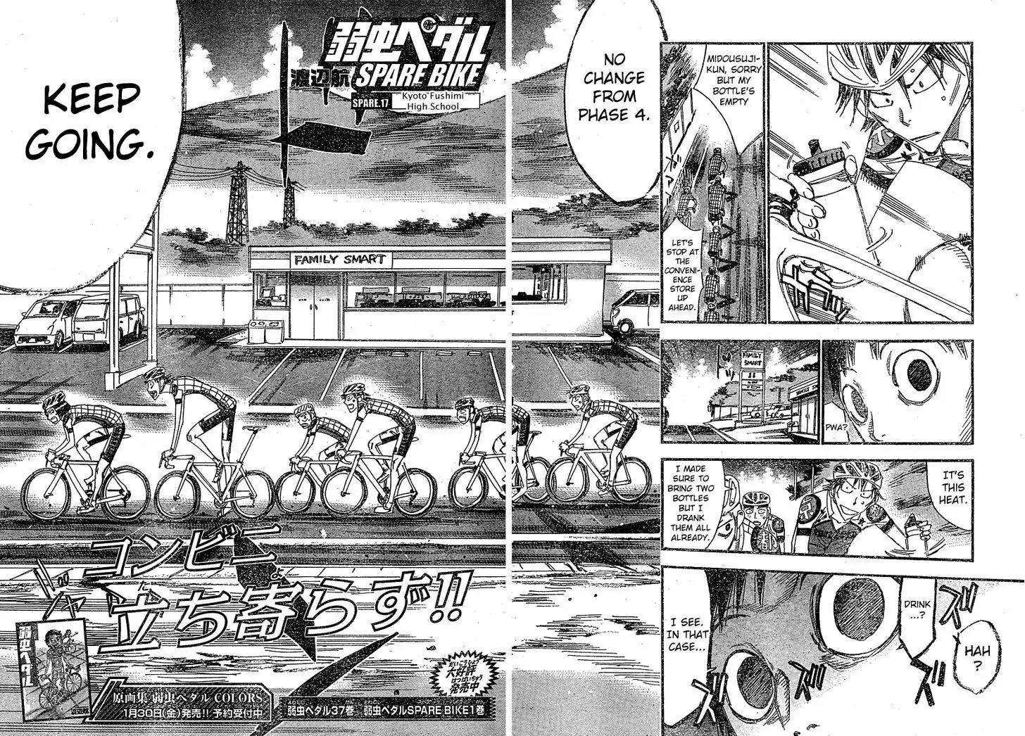 Yowamushi Pedal - Spare Bike Chapter 17 page 2 - Chapter 17