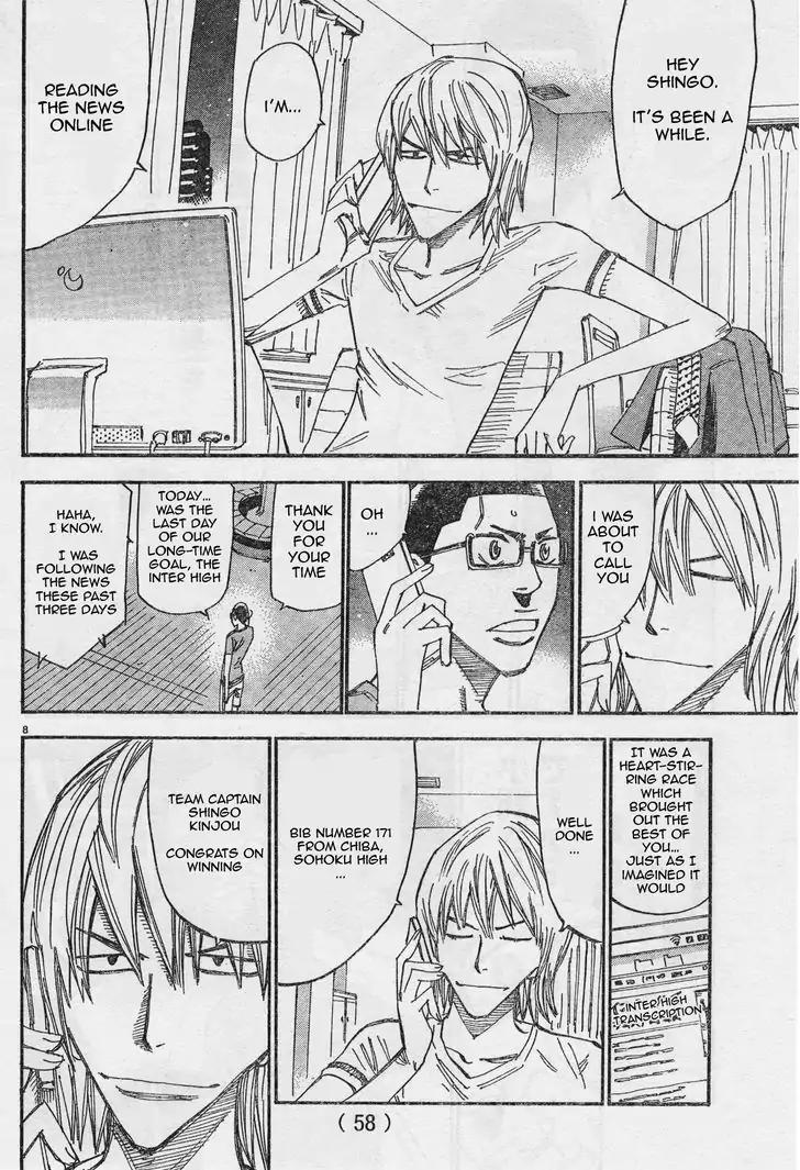 Yowamushi Pedal - Spare Bike Chapter 30 page 8 - Chapter 30