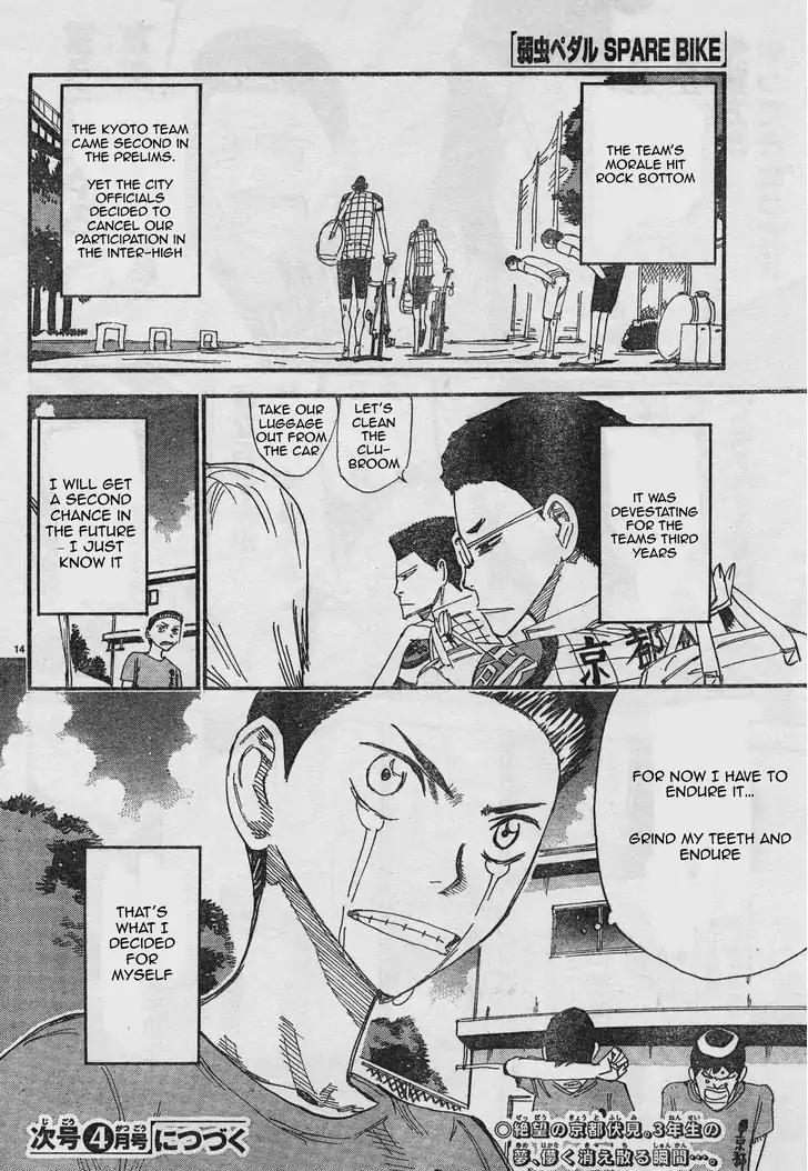 Yowamushi Pedal - Spare Bike Chapter 34 page 14 - Chapter 34