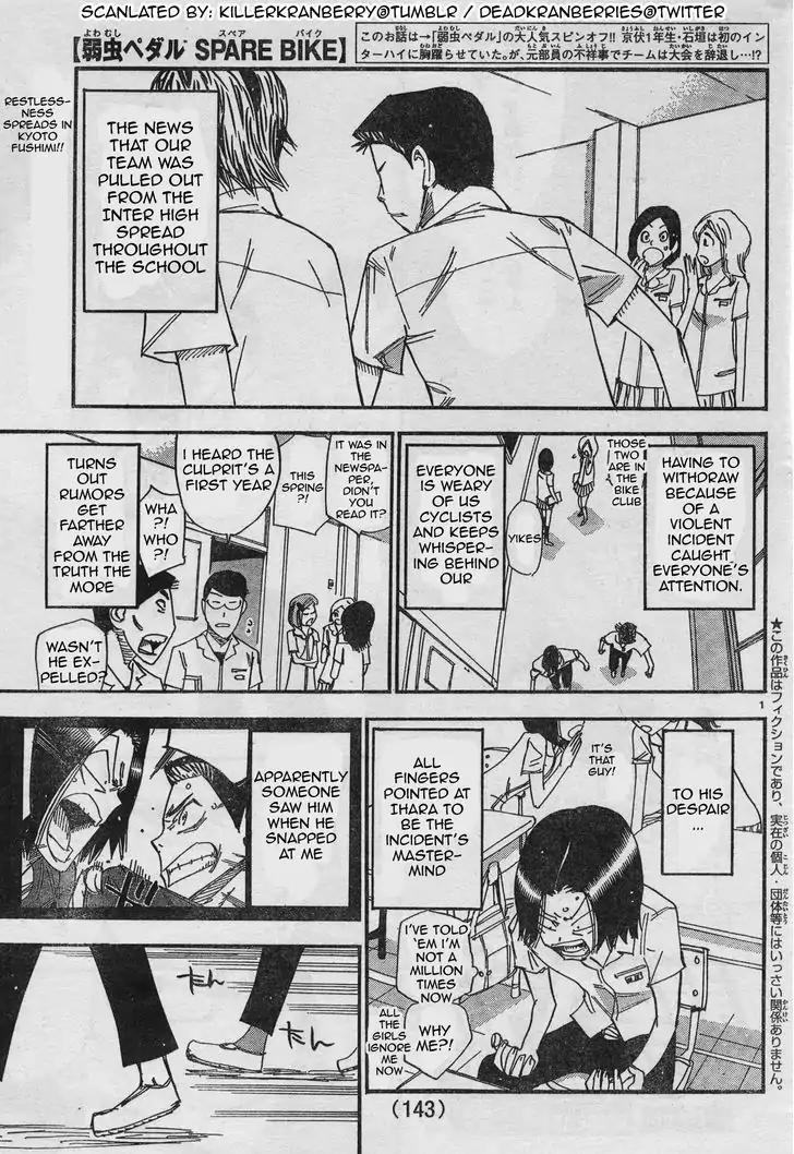 Yowamushi Pedal - Spare Bike Chapter 35 page 1 - Chapter 35