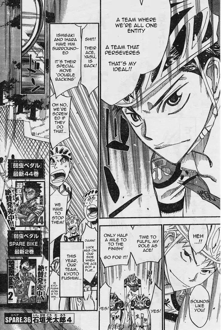 Yowamushi Pedal - Spare Bike Chapter 36 page 4 - Chapter 36