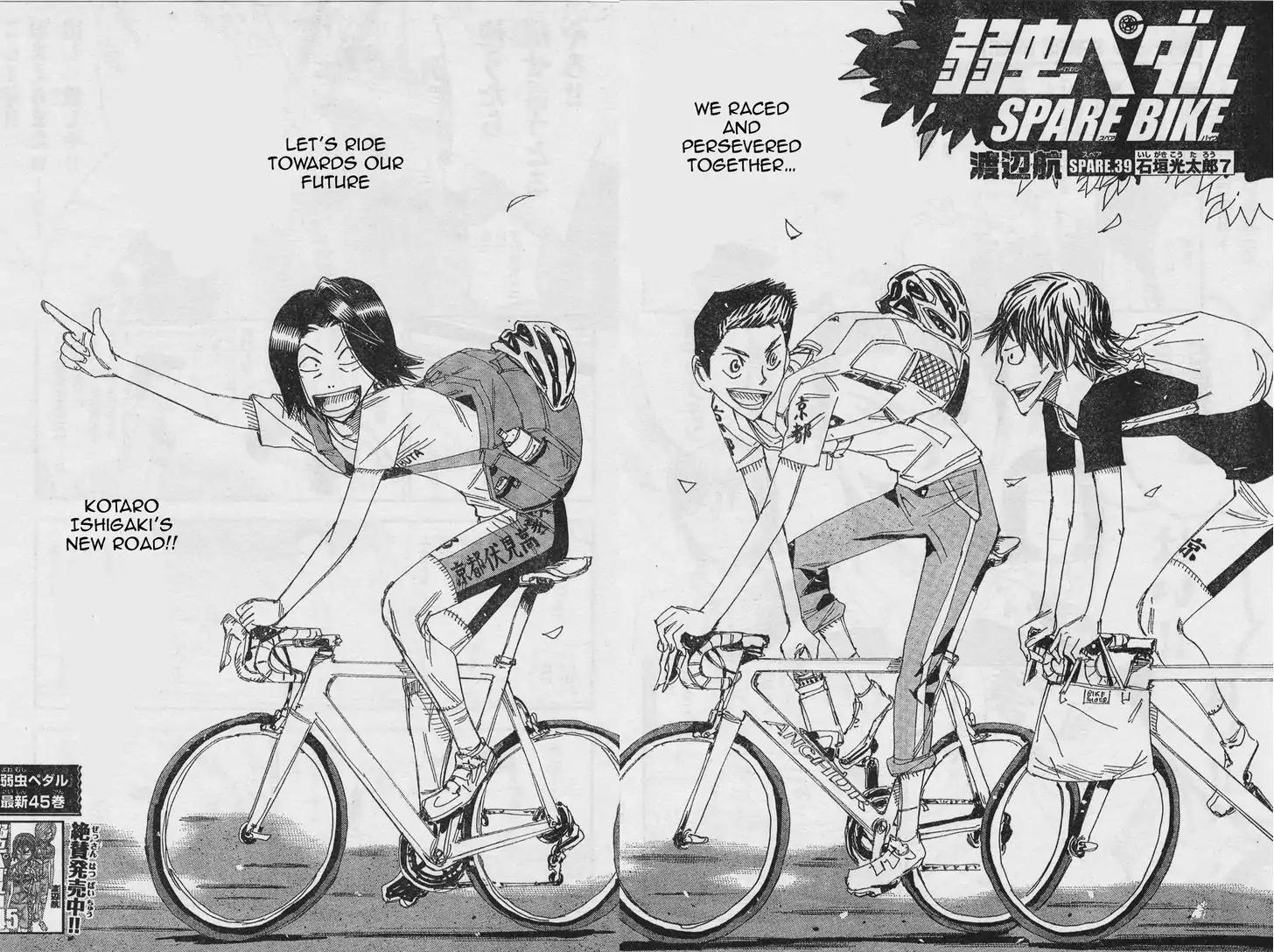 Yowamushi Pedal - Spare Bike Chapter 39 page 2 - Chapter 39