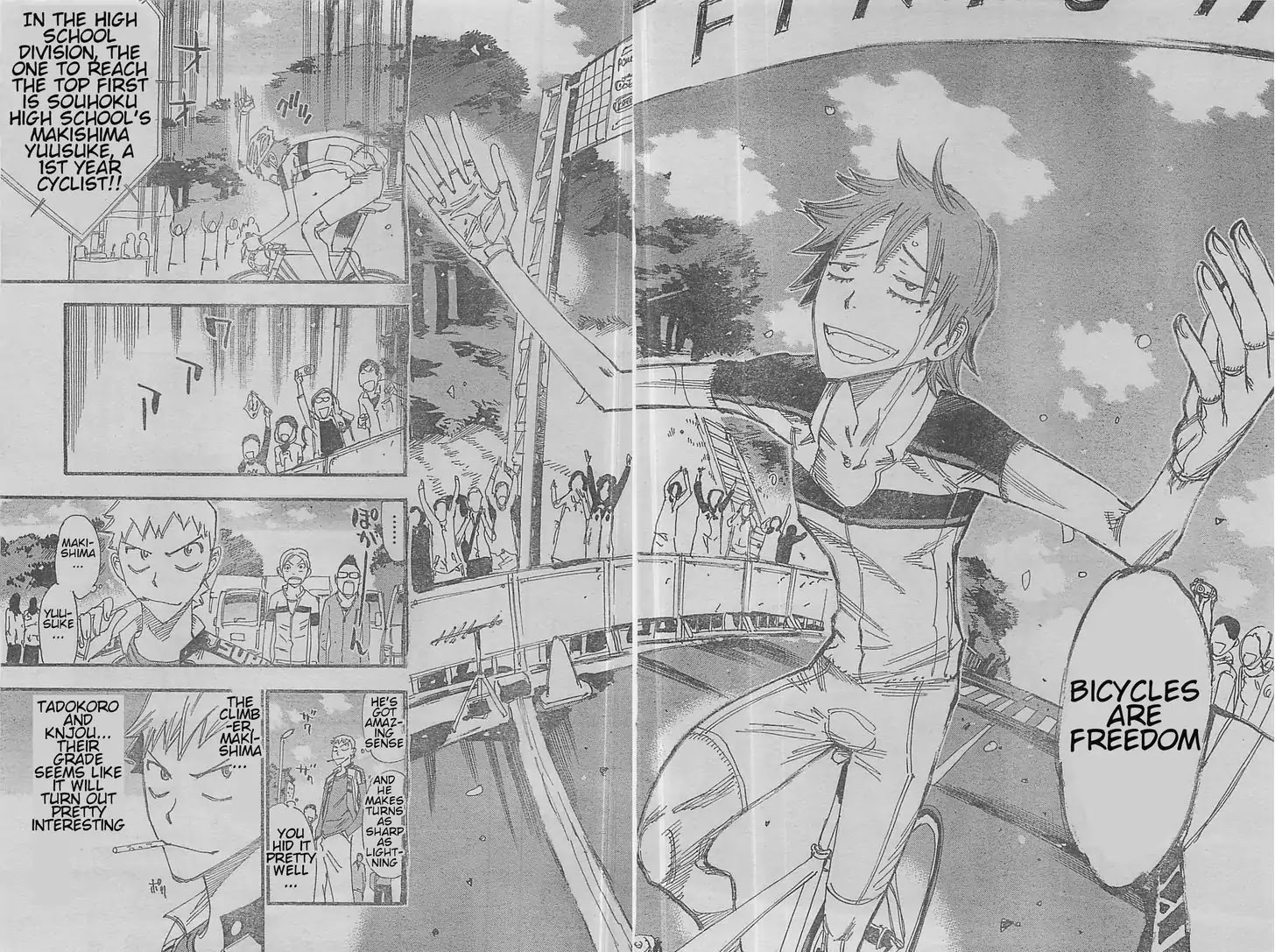 Yowamushi Pedal - Spare Bike Chapter 4 page 9 - Chapter 4: Makishima Yuusuke 4