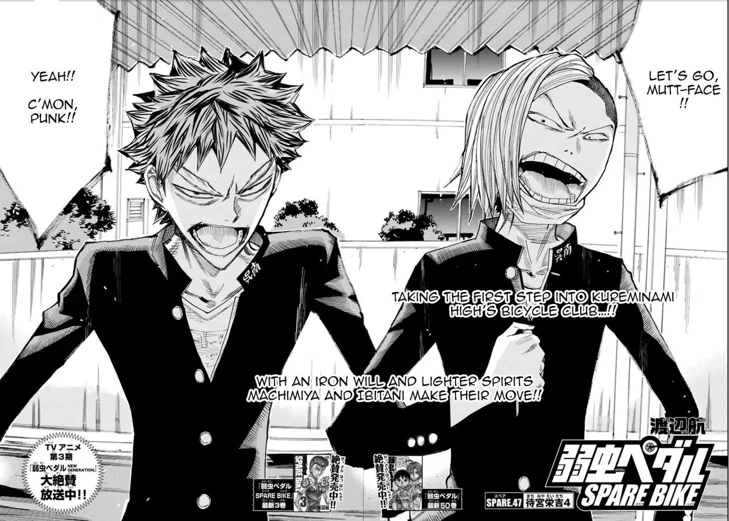 Yowamushi Pedal - Spare Bike Chapter 47 page 2 - Chapter 47