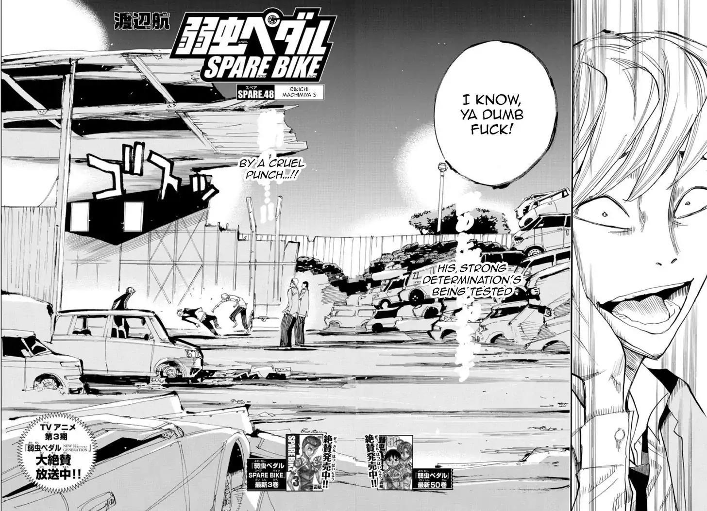 Yowamushi Pedal - Spare Bike Chapter 48 page 4 - Chapter 48