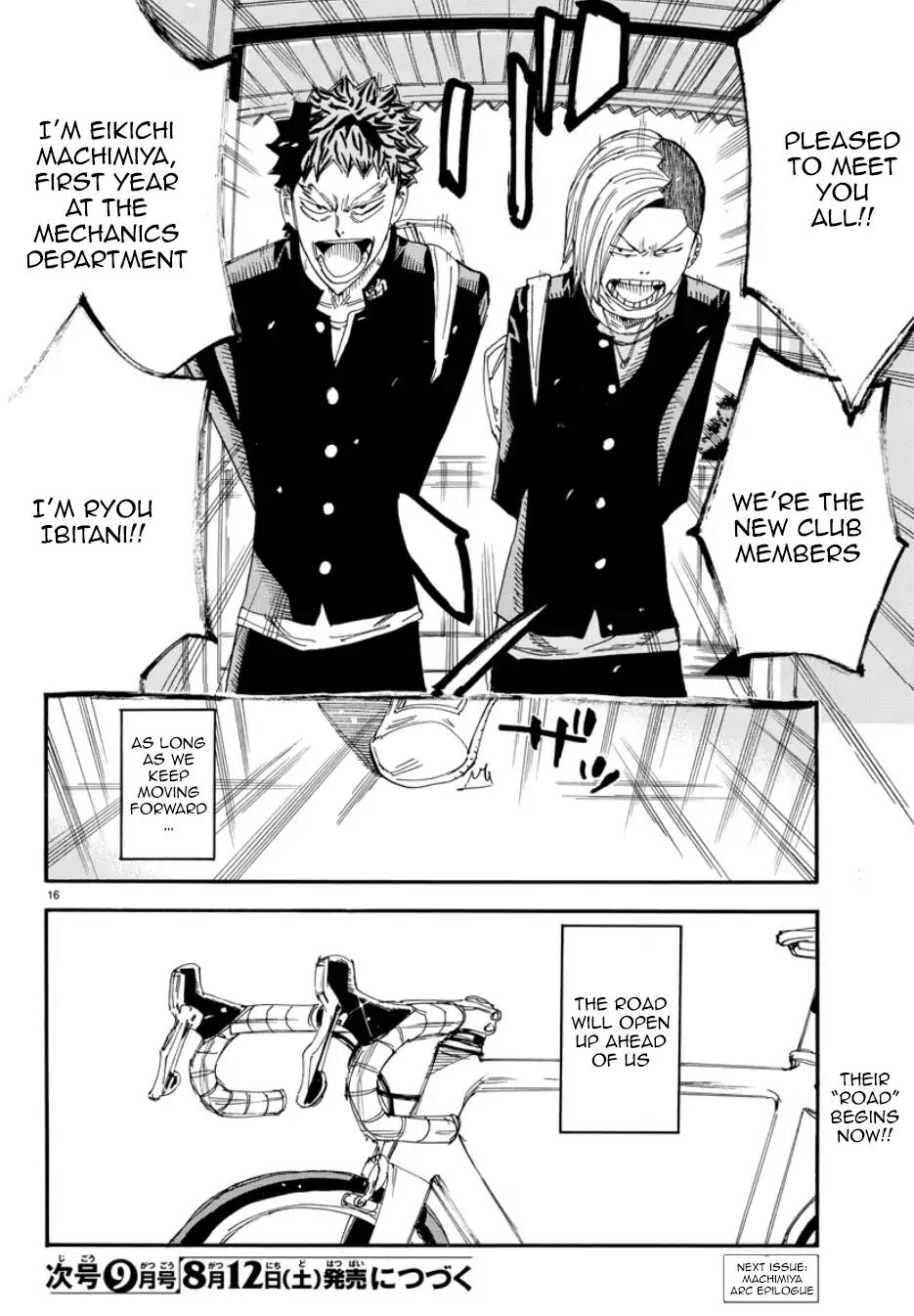 Yowamushi Pedal - Spare Bike Chapter 50 page 17 - Chapter 50