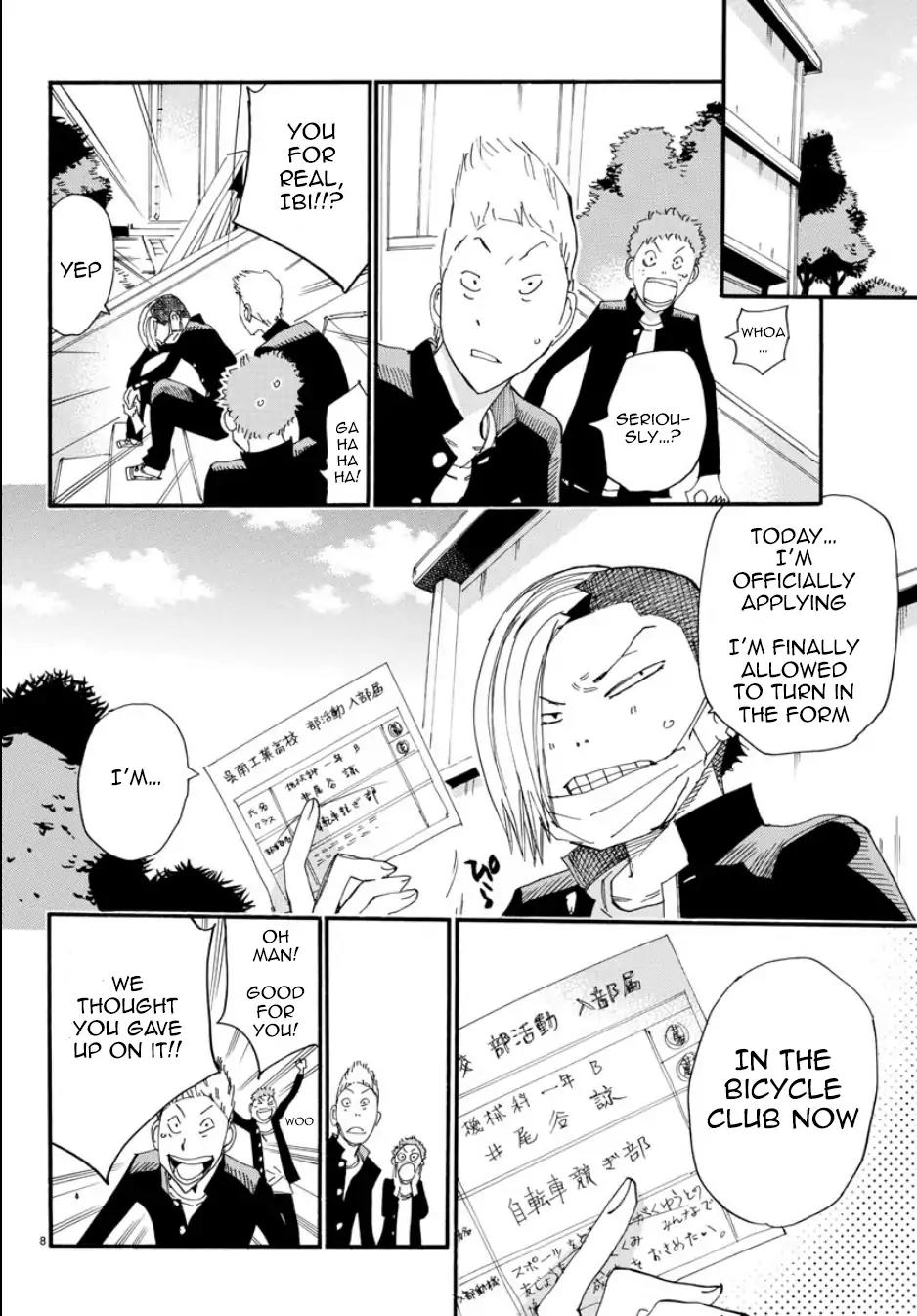 Yowamushi Pedal - Spare Bike Chapter 50 page 9 - Chapter 50