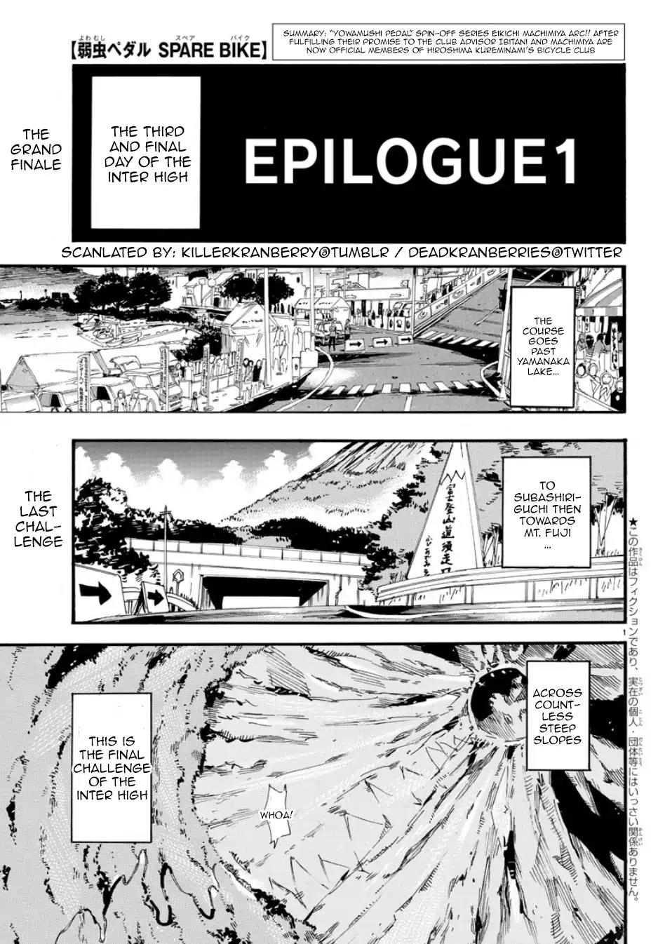 Yowamushi Pedal - Spare Bike Chapter 51 page 2 - Chapter 51