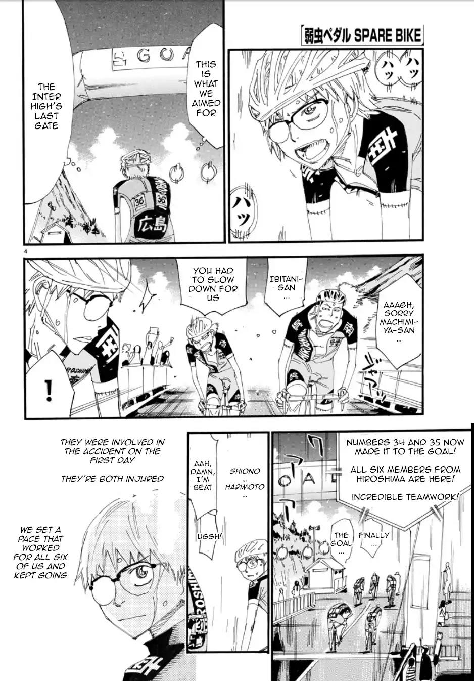 Yowamushi Pedal - Spare Bike Chapter 51 page 5 - Chapter 51