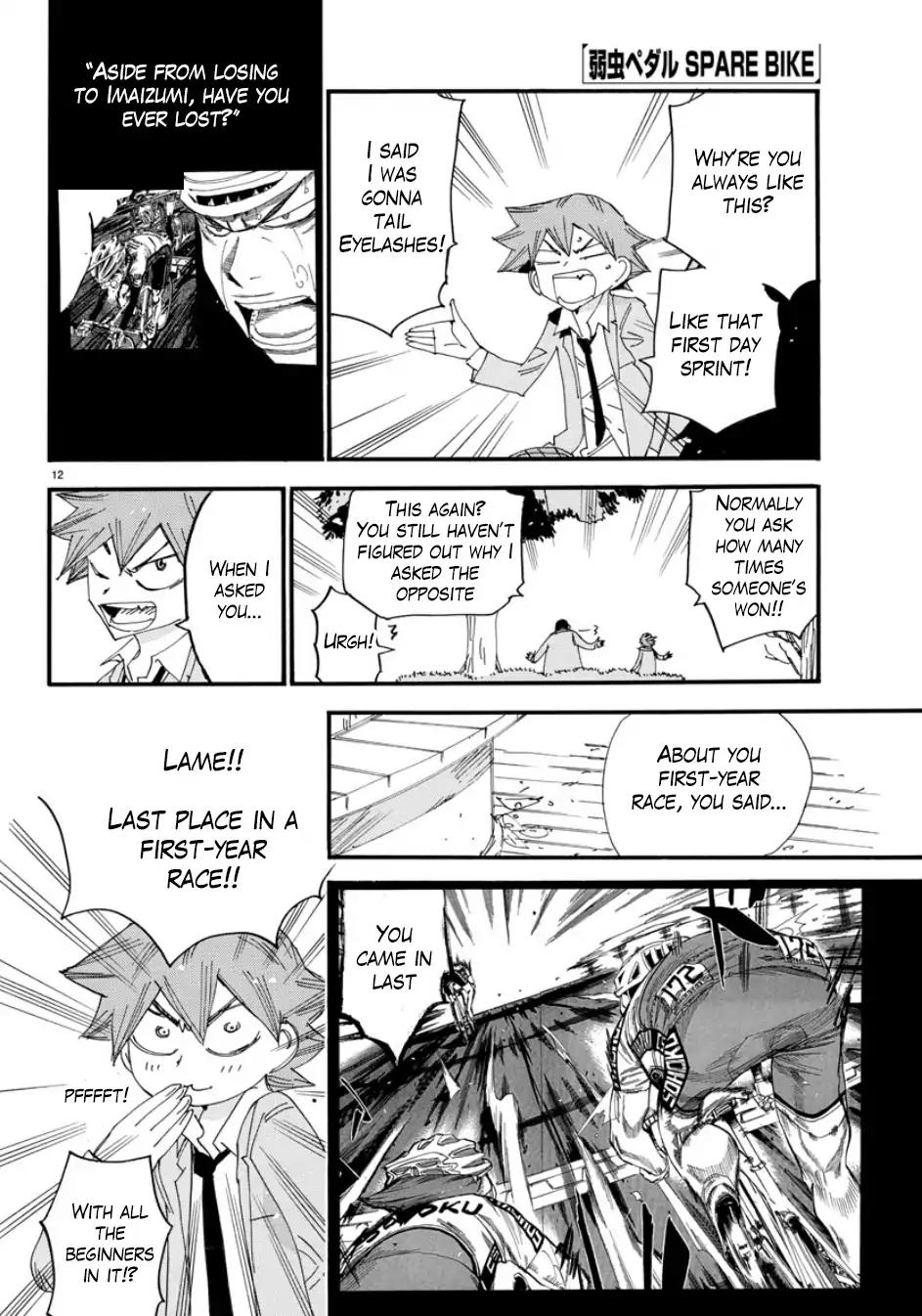 Yowamushi Pedal - Spare Bike Chapter 55 page 12 - Chapter 55
