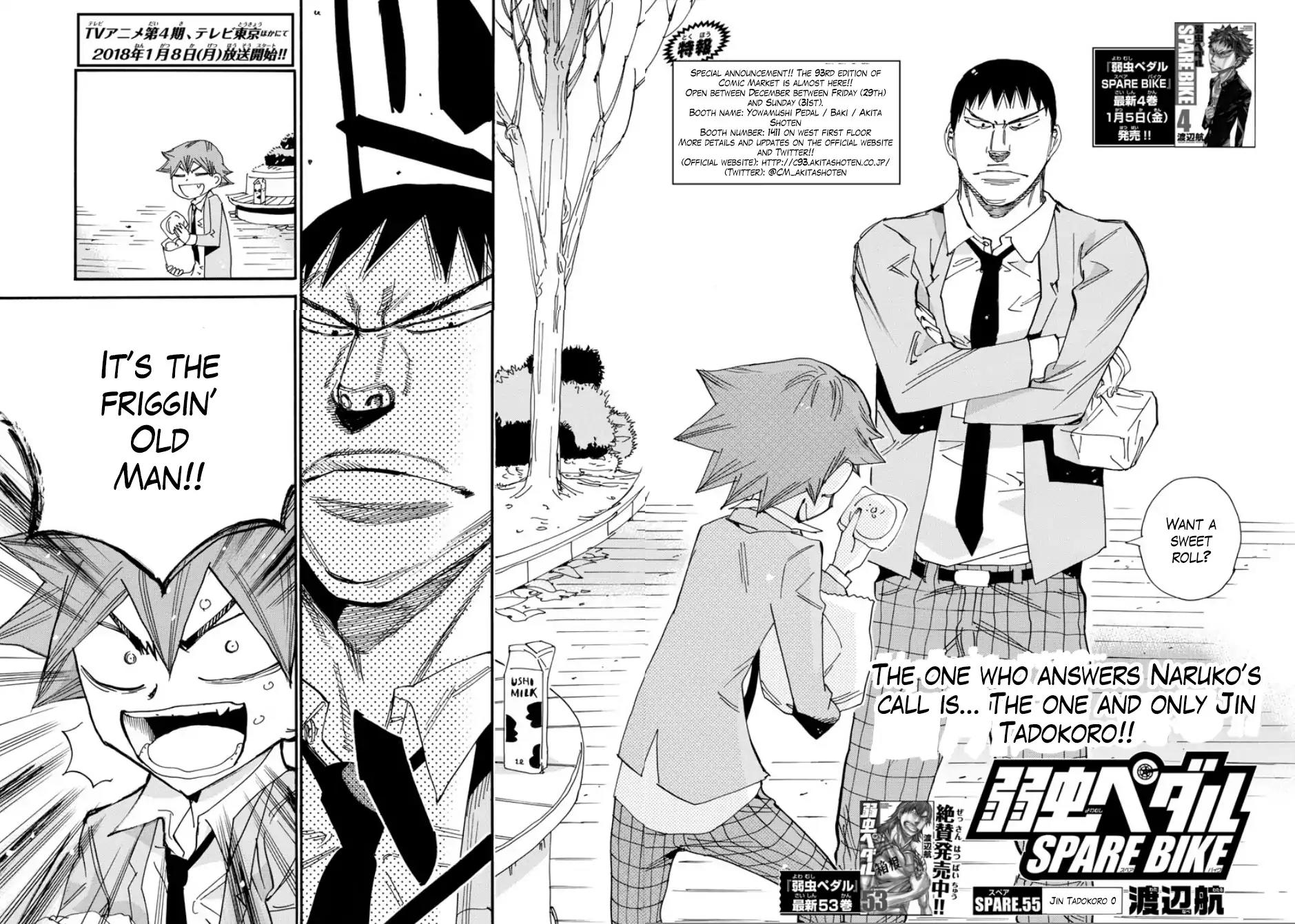 Yowamushi Pedal - Spare Bike Chapter 55 page 5 - Chapter 55