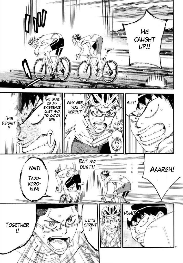 Yowamushi Pedal - Spare Bike Chapter 58 page 11 - Chapter 58: Tadokoro Jin 3